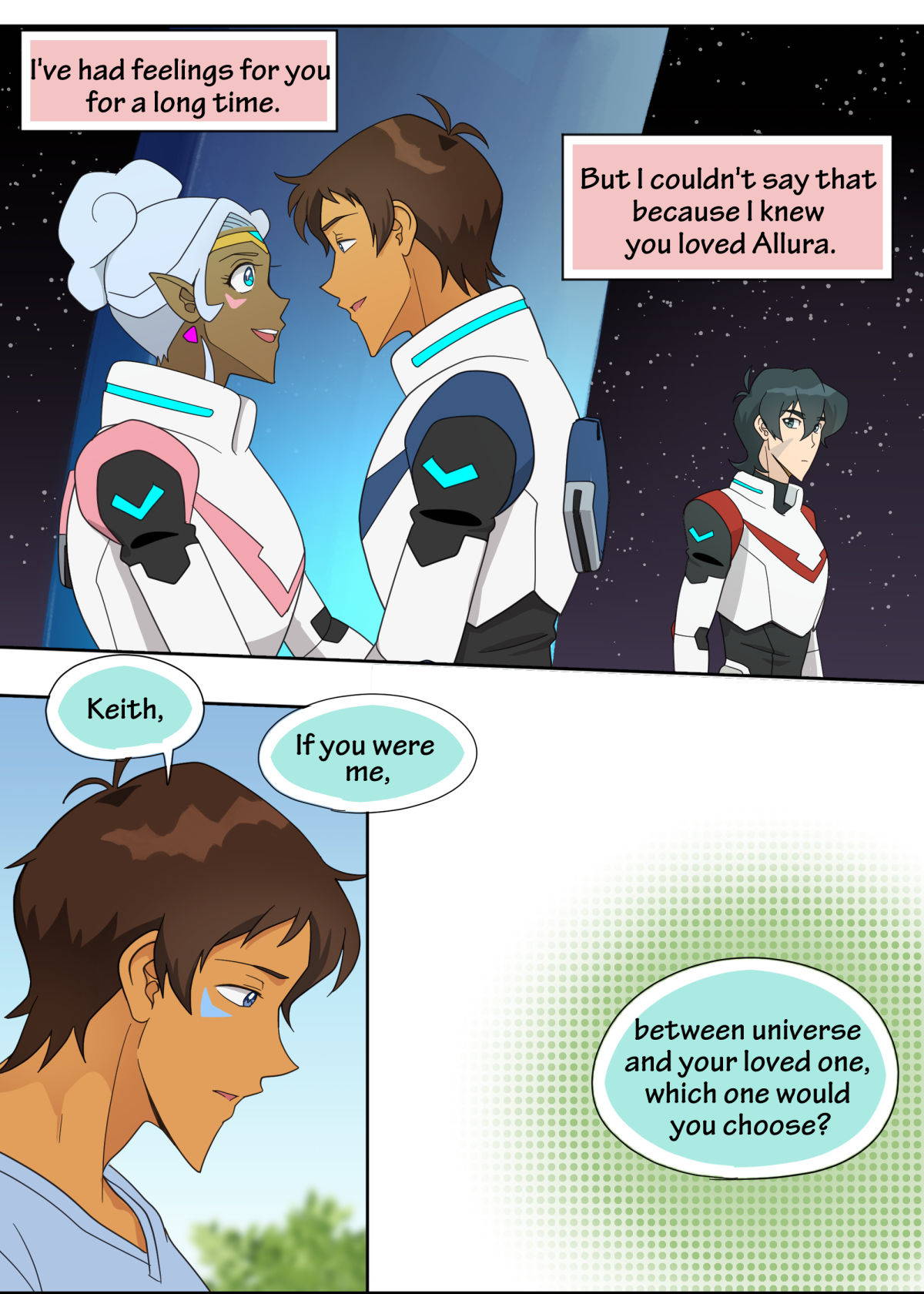 [halleseed] Lance Has Two Secrets (Voltron: Legendary Defender) [English]