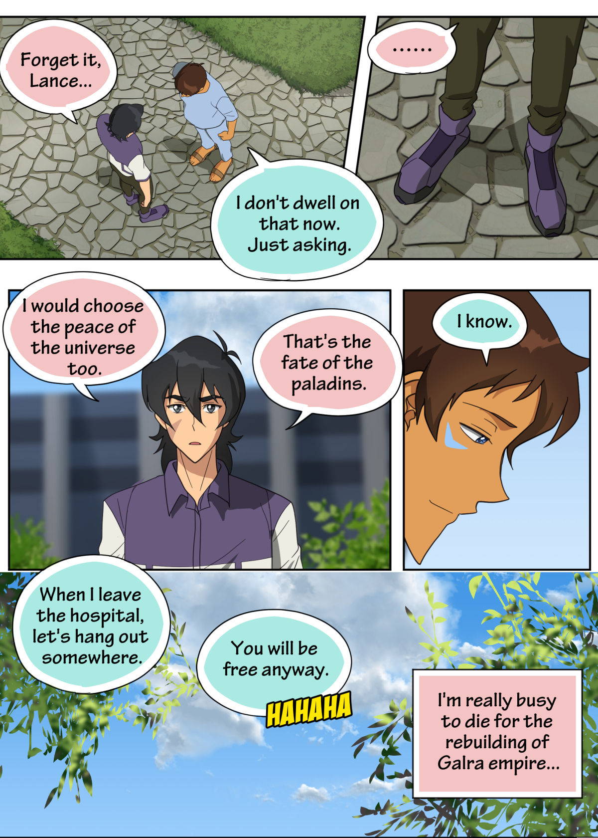 [halleseed] Lance Has Two Secrets (Voltron: Legendary Defender) [English]