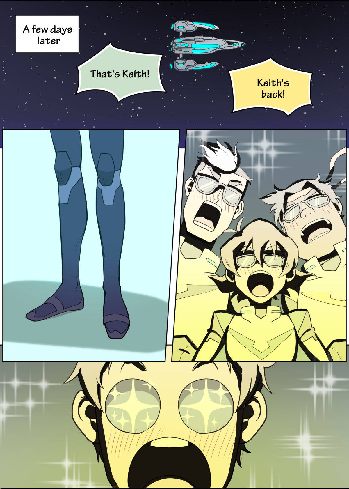 [halleseed] I missed you, dumbass! (Voltron: Legendary Defender) [English]