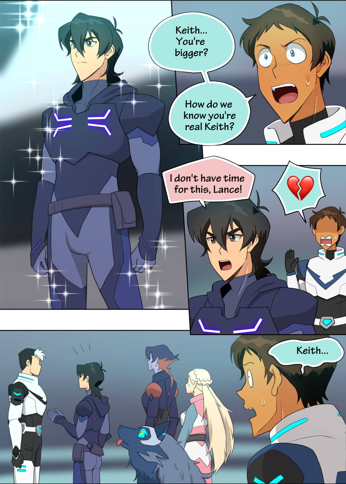 [halleseed] I missed you, dumbass! (Voltron: Legendary Defender) [English]