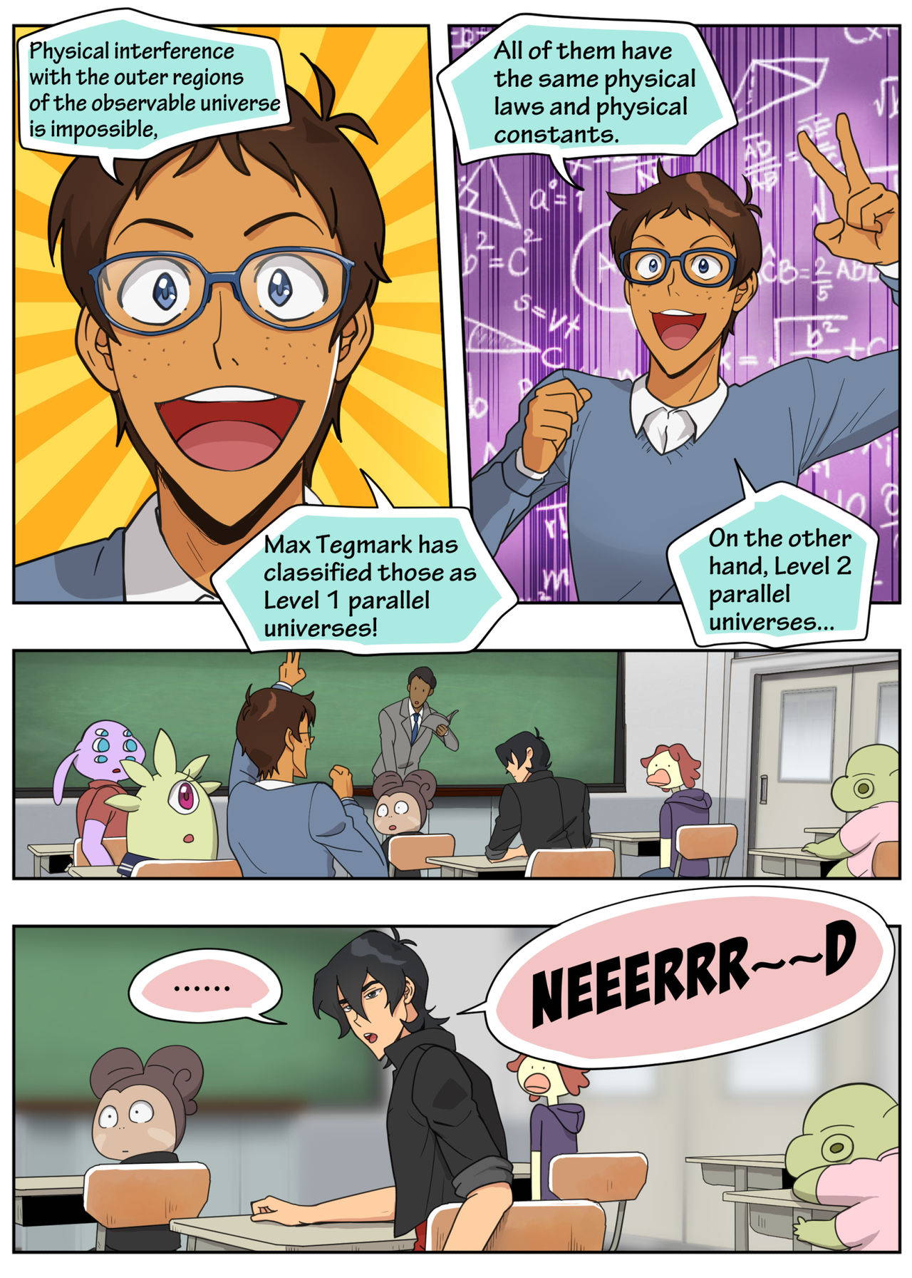 [halleseed] The nerd, the bully and the multiverse (Voltron: Legendary Defender) [English]