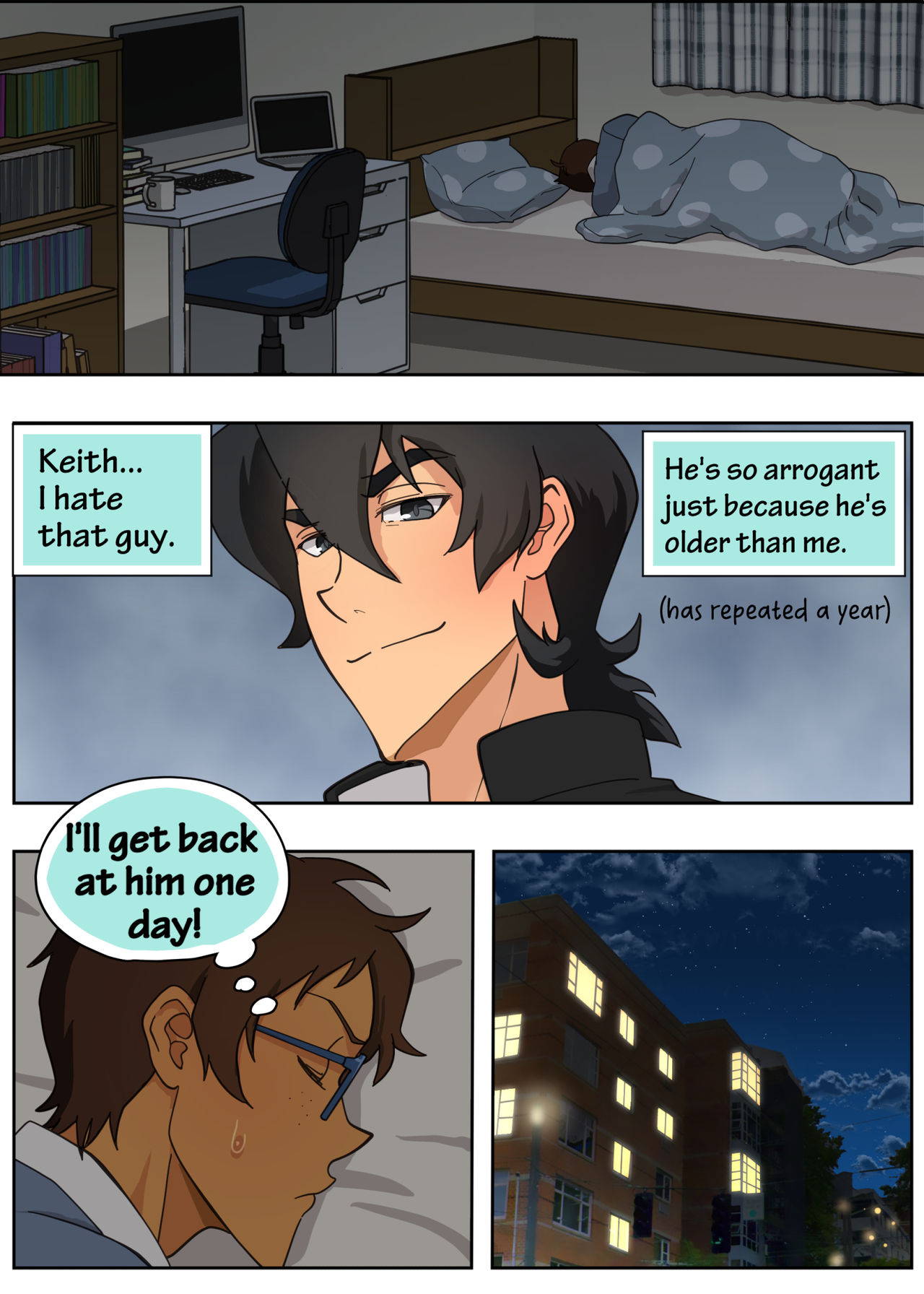 [halleseed] The nerd, the bully and the multiverse (Voltron: Legendary Defender) [English]