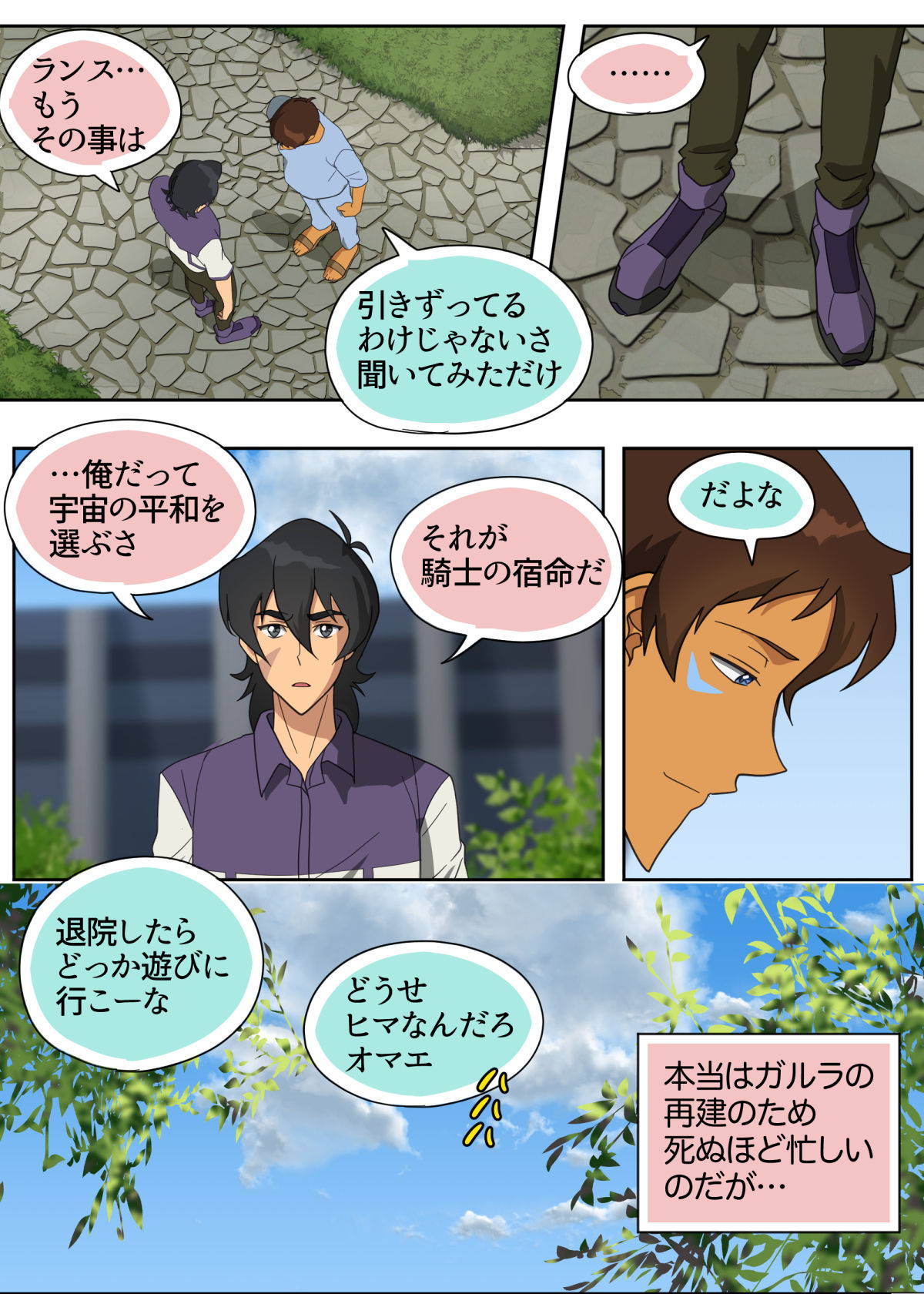 [halleseed] ランスの秘密は二つある (Voltron: Legendary Defender)