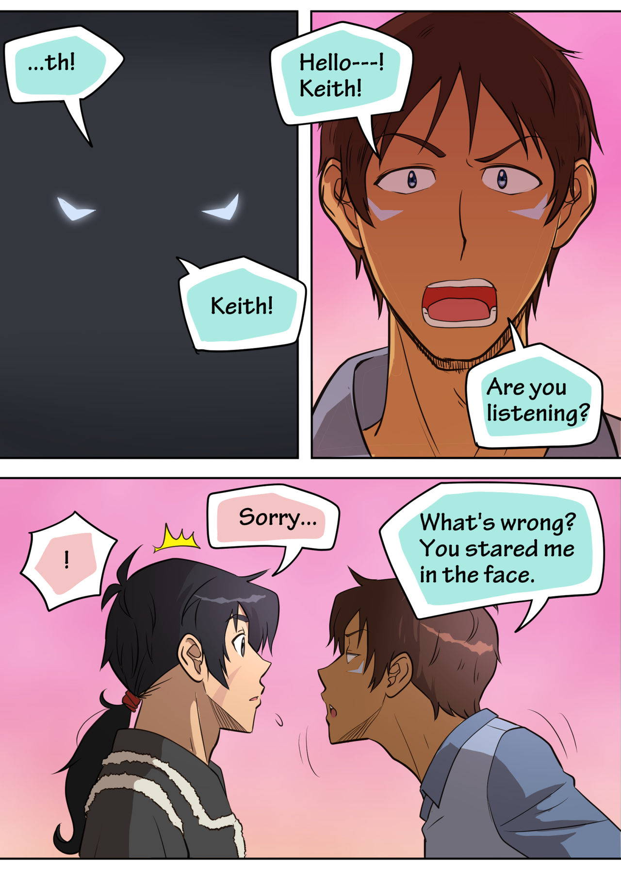 [halleseed] Ex-girlfriend's ghost (Voltron: Legendary Defender) [English]