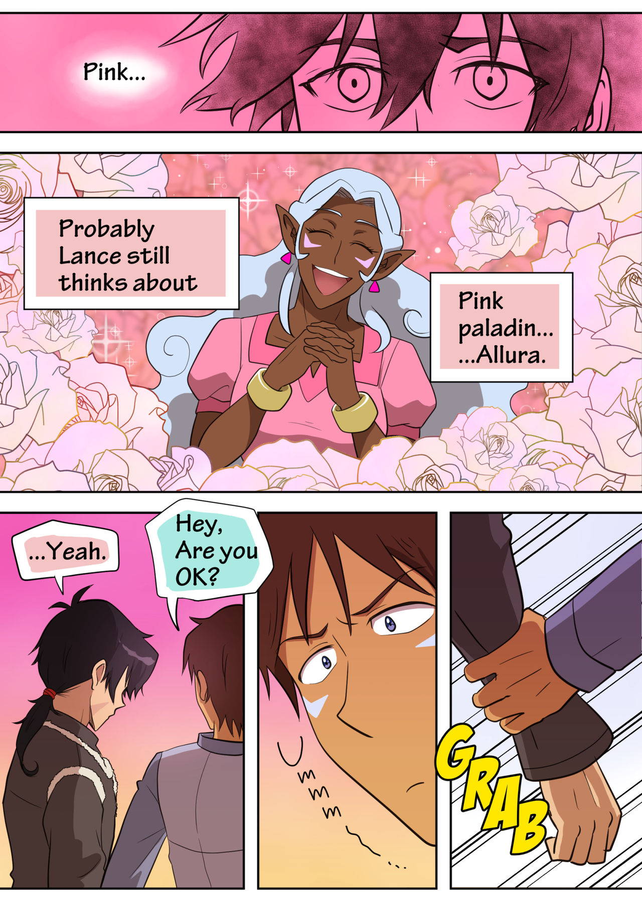 [halleseed] Ex-girlfriend's ghost (Voltron: Legendary Defender) [English]