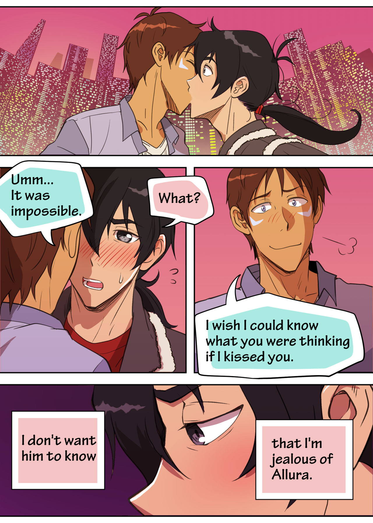 [halleseed] Ex-girlfriend's ghost (Voltron: Legendary Defender) [English]