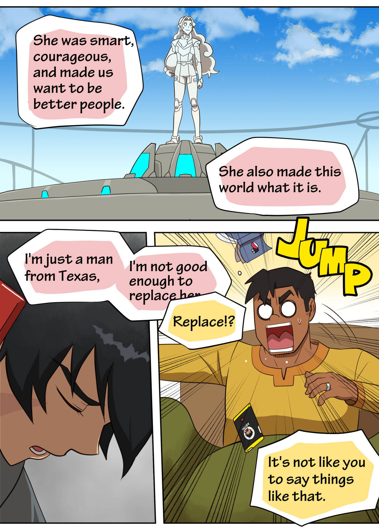 [halleseed] Ex-girlfriend's ghost (Voltron: Legendary Defender) [English]