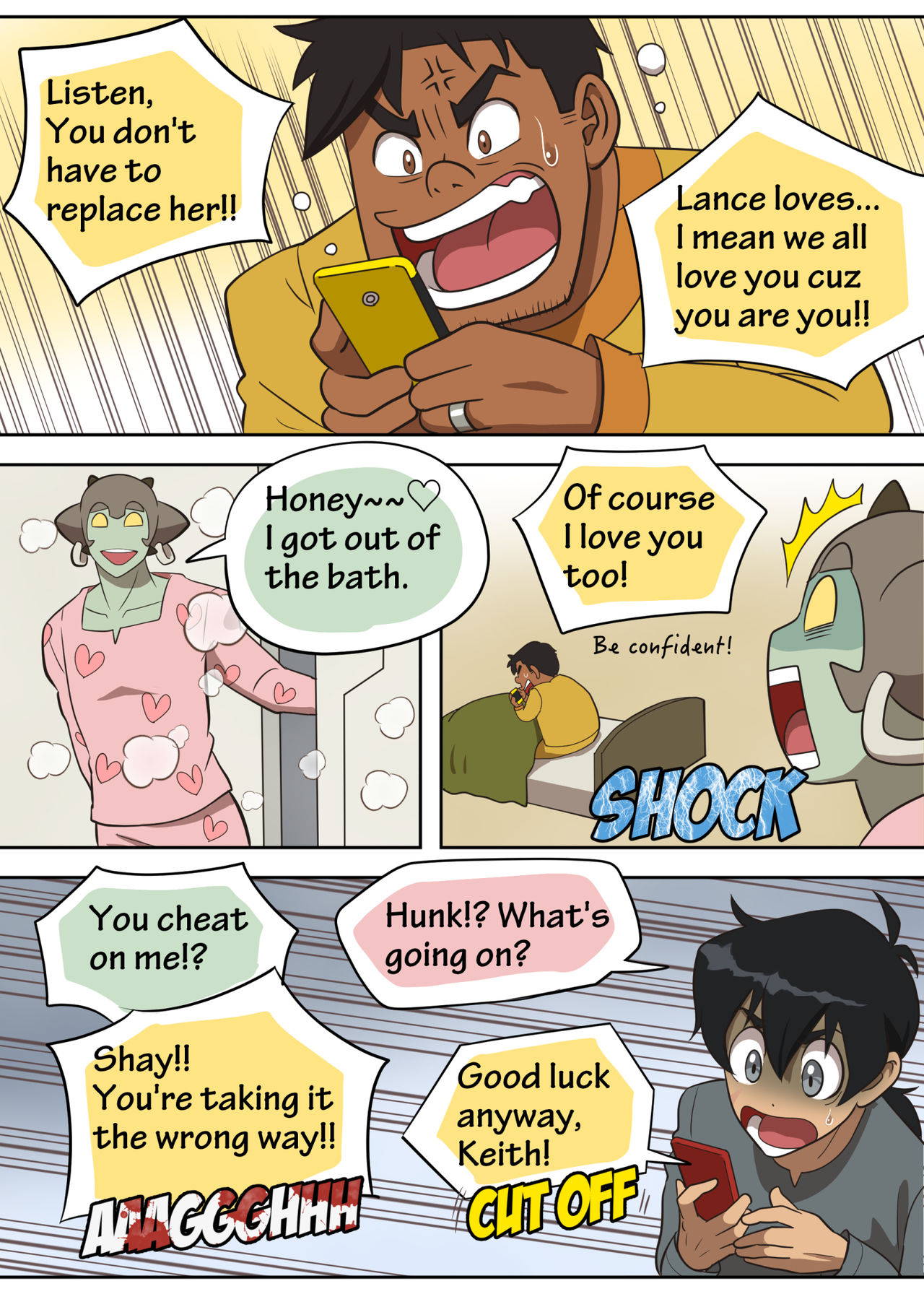 [halleseed] Ex-girlfriend's ghost (Voltron: Legendary Defender) [English]