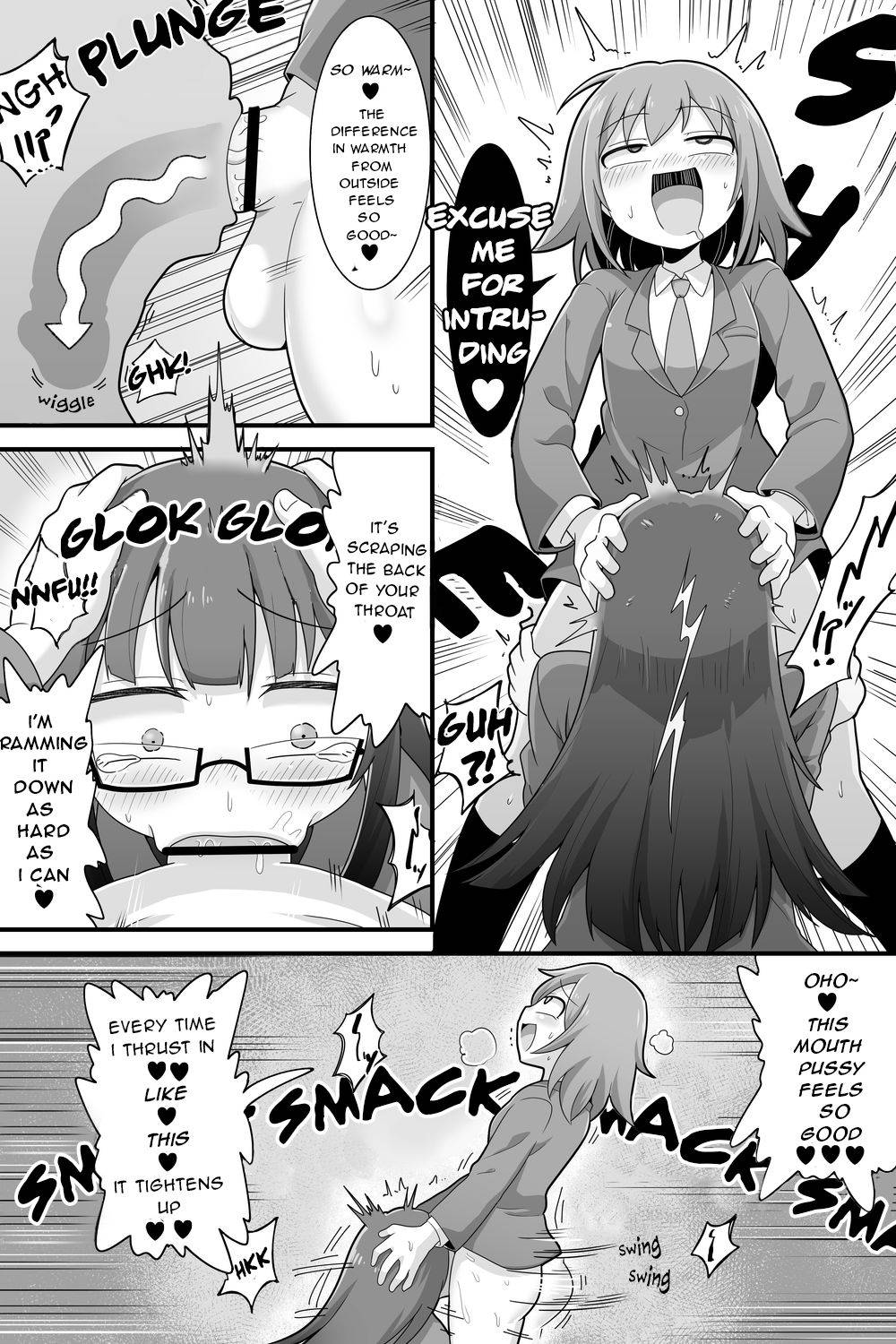 [Dakkoku Kidoutai S.A.C (Dakkoku Jiro)] Futanari Dekachin School Life [English]