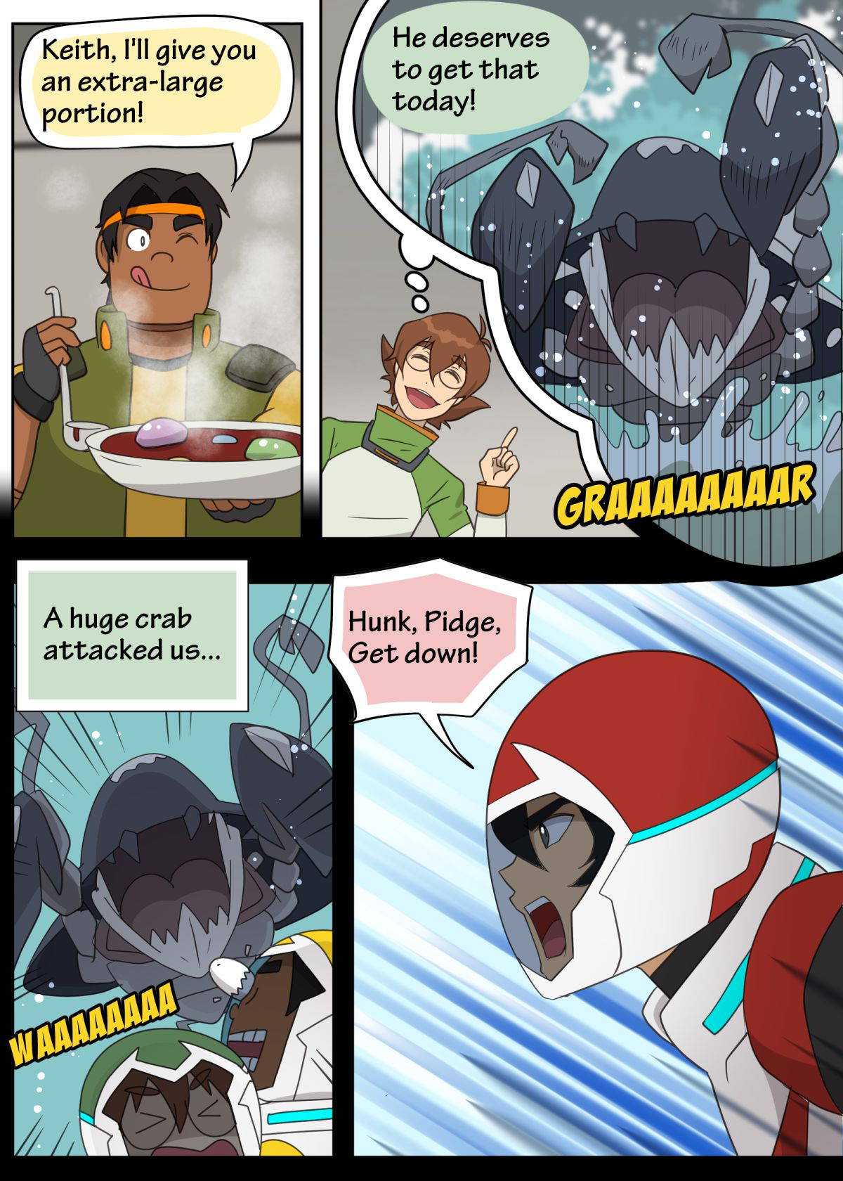 [halleseed] I won't blush (Voltron: Legendary Defender) [English]