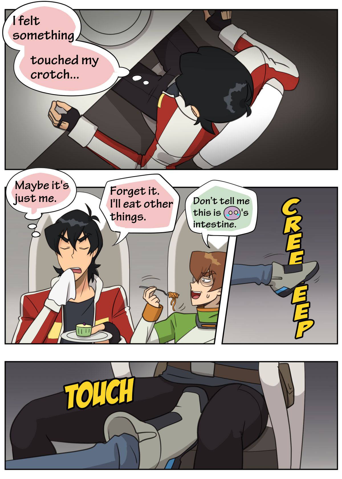 [halleseed] I won't blush (Voltron: Legendary Defender) [English]