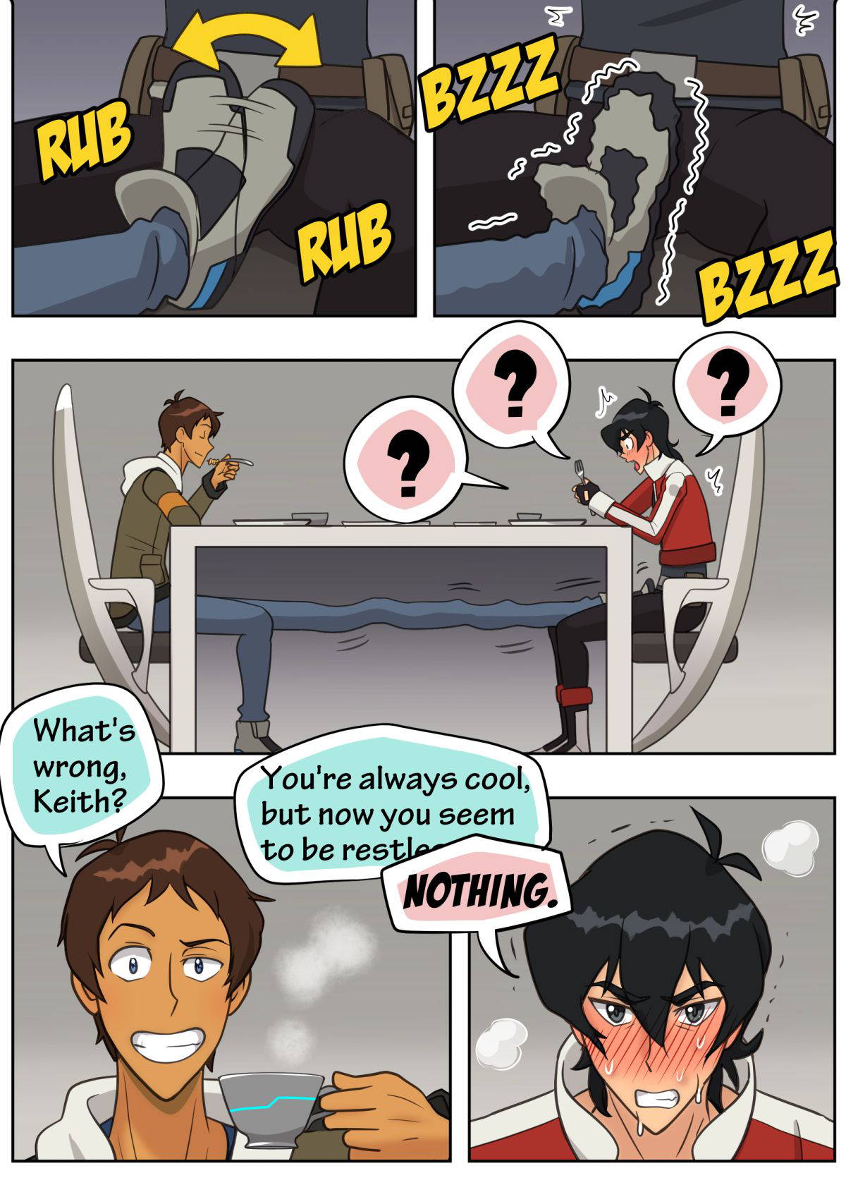 [halleseed] I won't blush (Voltron: Legendary Defender) [English]