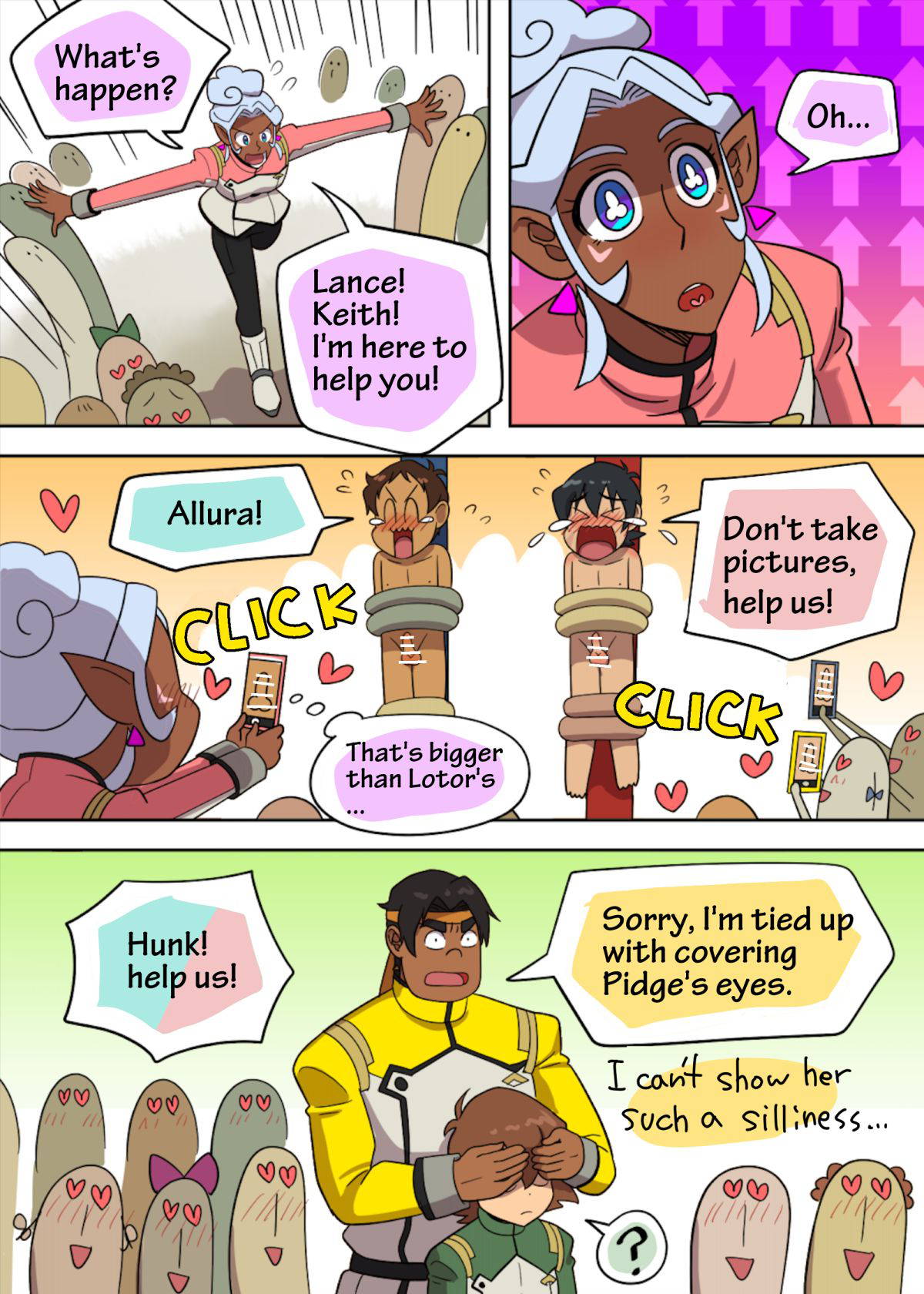 [halleseed] A dangerous fan meeting (Voltron: Legendary Defender) [English]