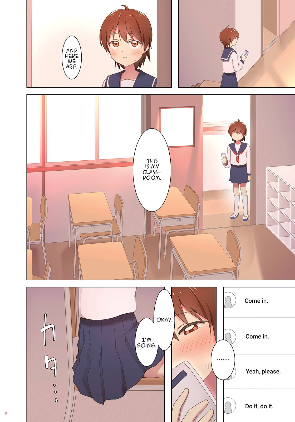 [Shoshi Magazine Hitori (Hokuro Ryuuseigun)] Yuugure Kousha Josou Quest | The Crossdressing Adventure in the School Building at Sunset [English] [Zzyzzyxx] [Digital]