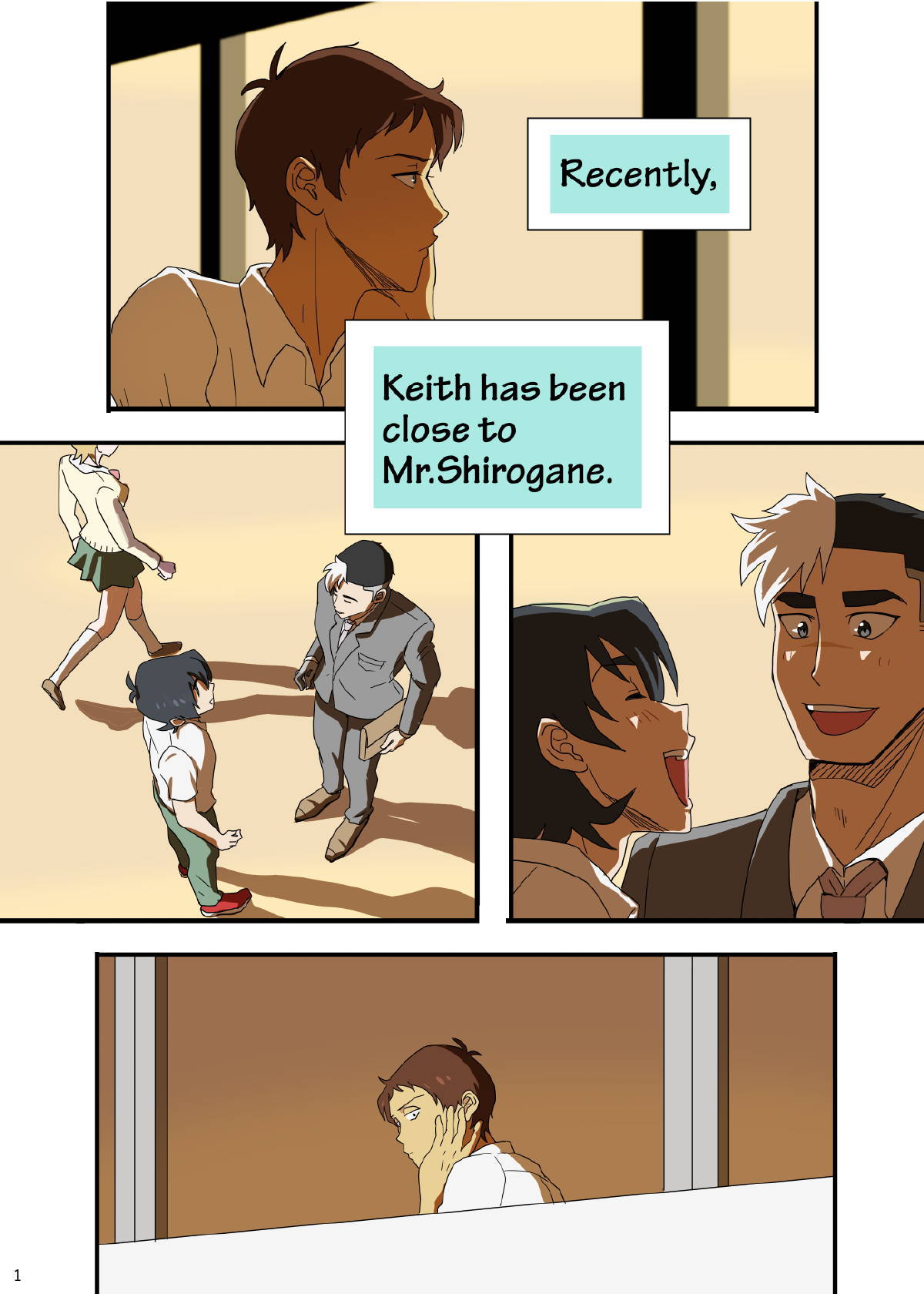 [halleseed] High School AU (Voltron: Legendary Defender) [English]