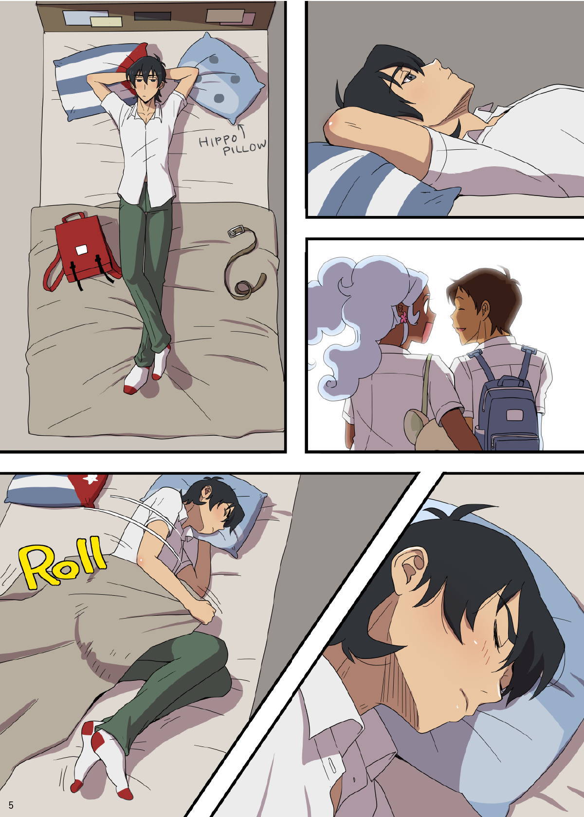 [halleseed] High School AU (Voltron: Legendary Defender) [English]