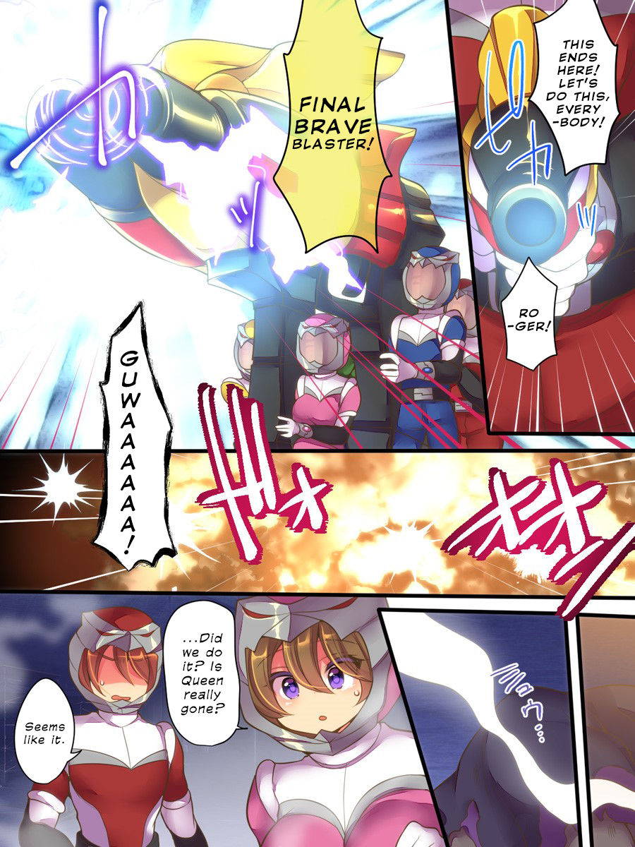 [Amuai Okashi Seisakusho (Reitou Mikan, Shikishi Tenki)] Seisou Sentai Brave Hearts ~Soshite Seigi wa Aku ni Otsu~ | Holy Forces Brave Hearts ~Justice Crumbles~ [English] {defski}