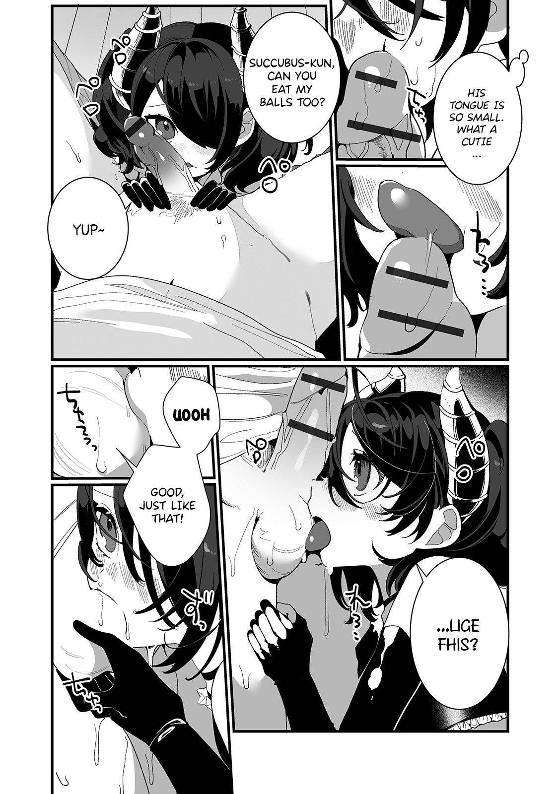 [Oie Kaeru] Non-Stop Succubus-kun (Gekkan Web Otoko no Ko-llection! S Vol. 54) [English] [Black Grimoires] [Digital]