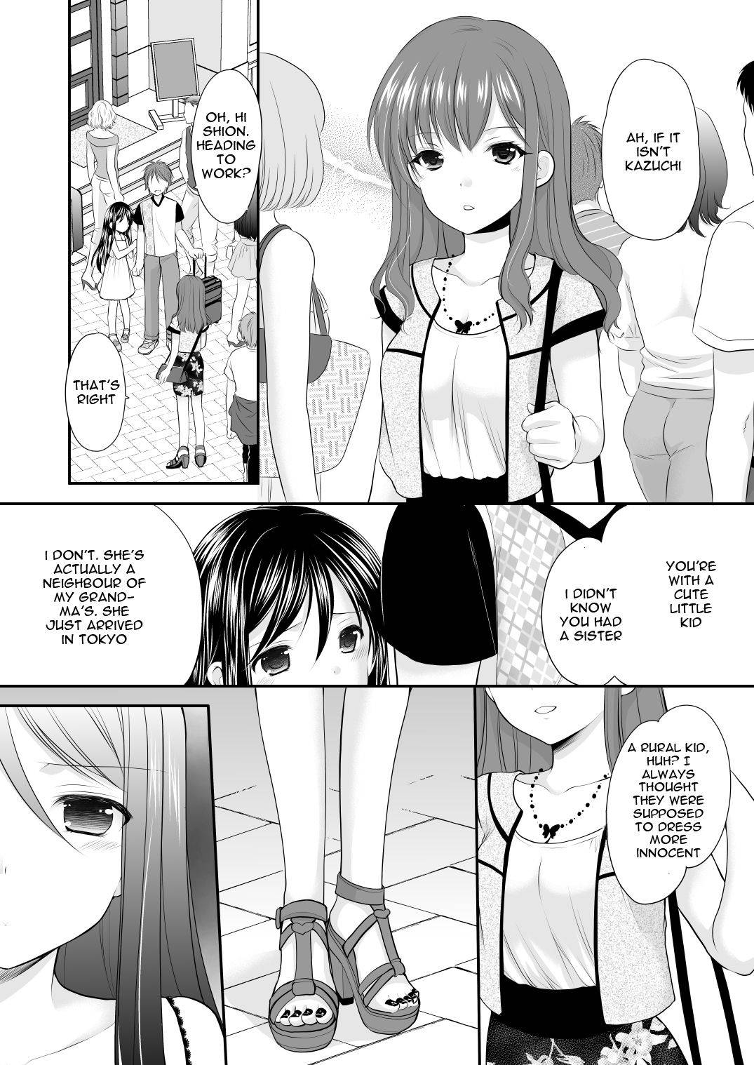 [Imomuya Honpo - Singleton (Azuma Yuki)] Oshikake Shoujo [English] [Digital] [not_a_chicken]