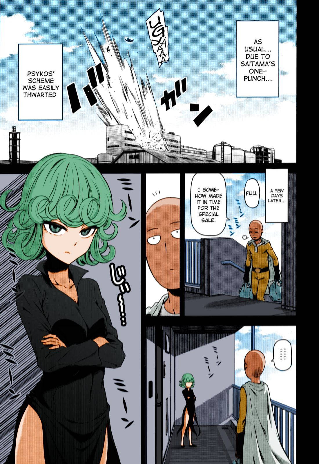 (C90) [Kiyosumi Hurricane (Kiyosumi Hurricane)] ONE-HURRICANE 4 (One Punch Man) [English] [Colorized]