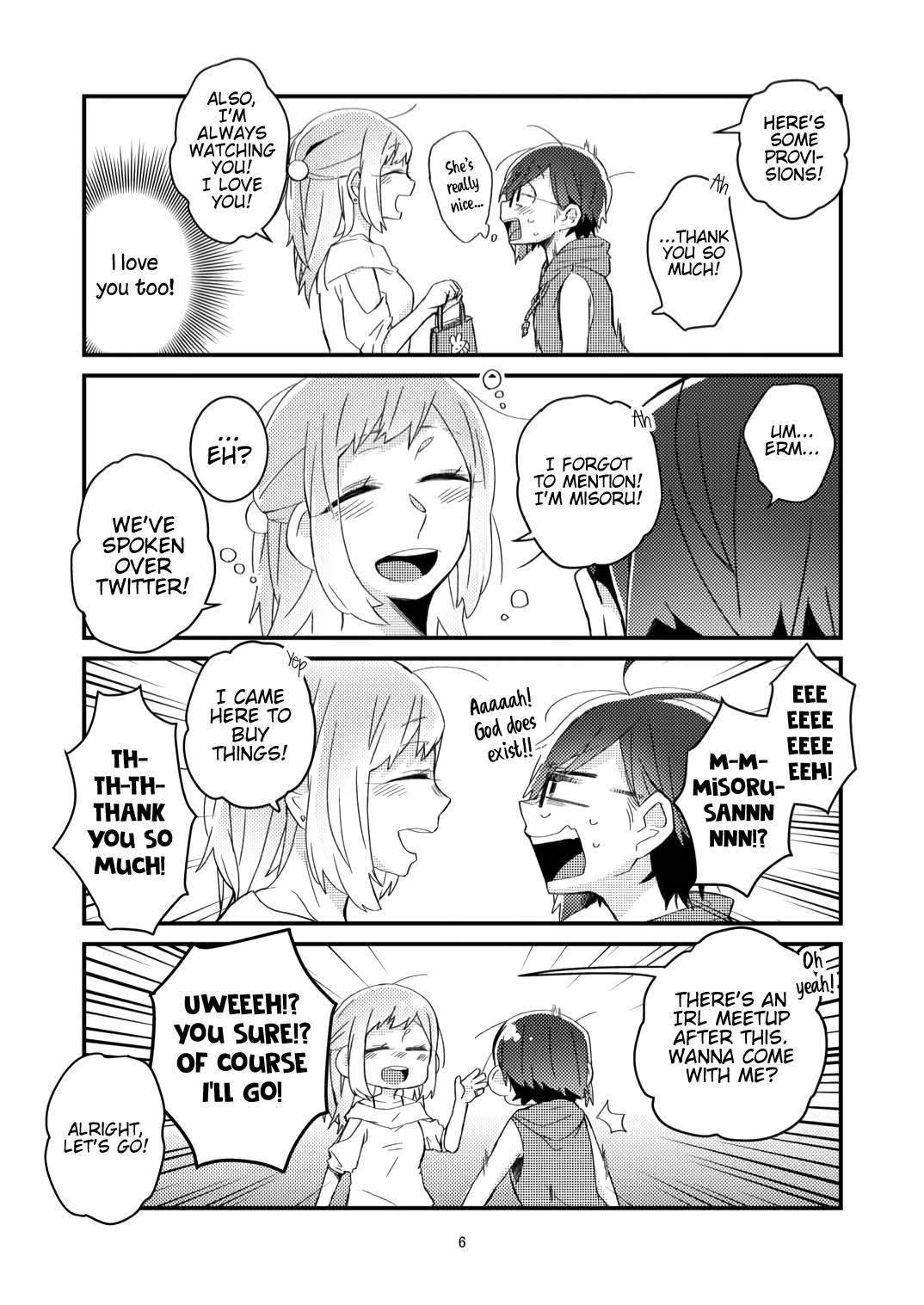 [Kabushikigaisha Yuri Senmonten (Suzuki Senpai)] Akogare no Yuri Eshi-san to Off-Pako Shitatta wwwww | I Had IRL Sex with the Yuri Artist I Admire wwwww [English] [Digital]