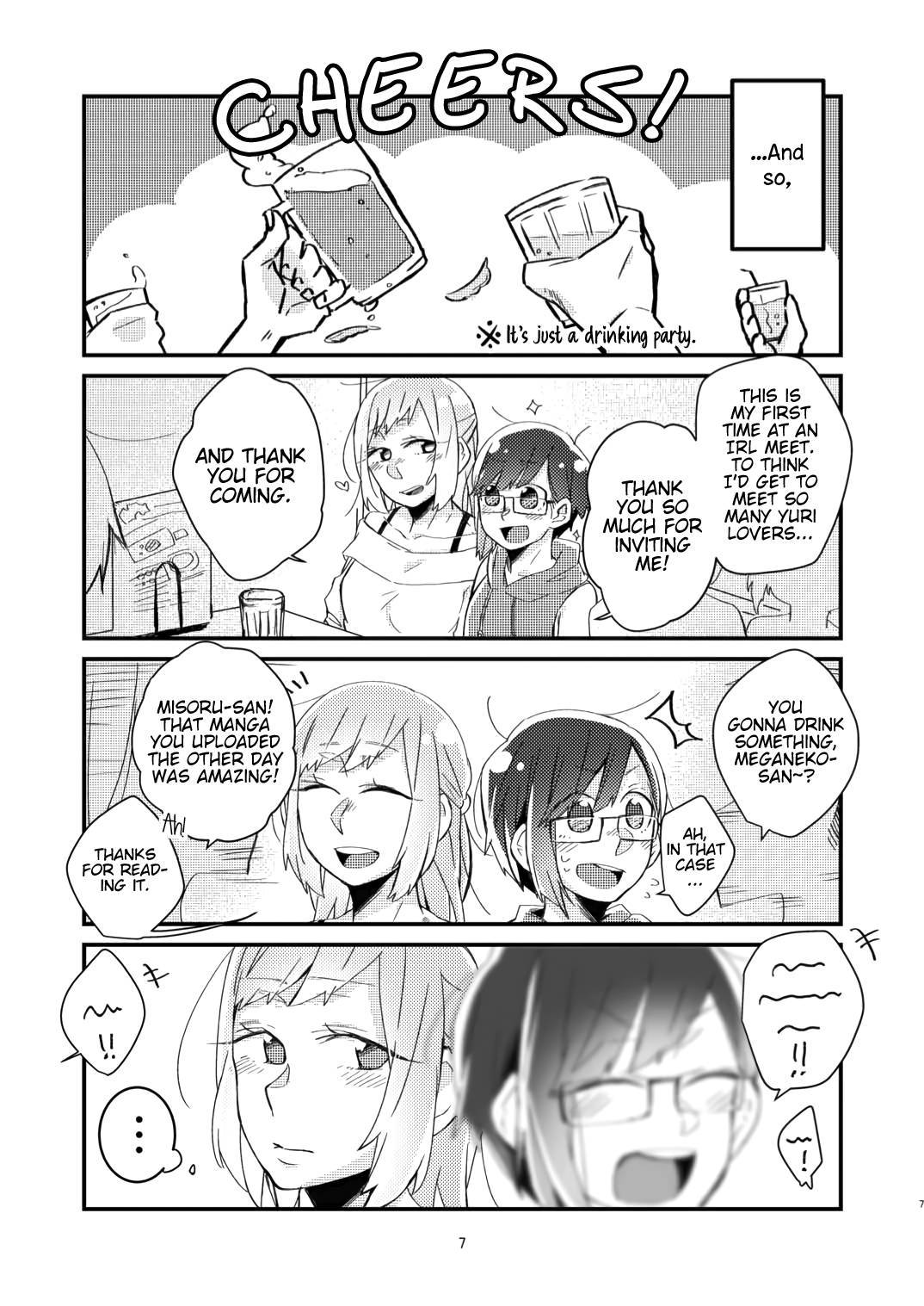 [Kabushikigaisha Yuri Senmonten (Suzuki Senpai)] Akogare no Yuri Eshi-san to Off-Pako Shitatta wwwww | I Had IRL Sex with the Yuri Artist I Admire wwwww [English] [Digital]