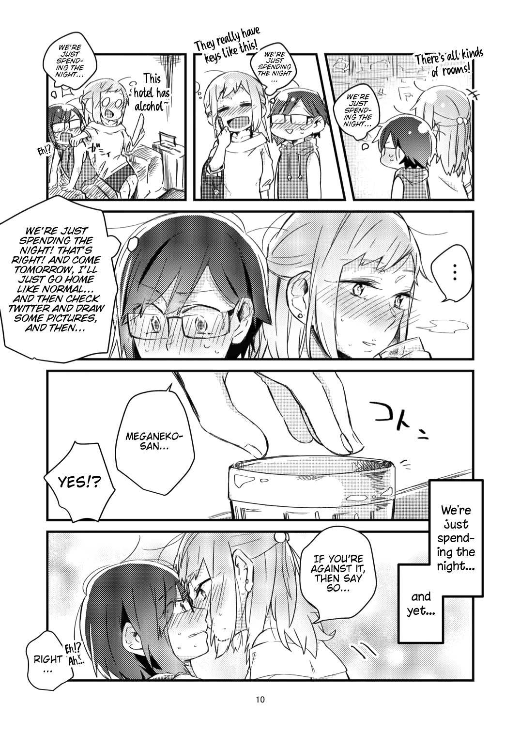 [Kabushikigaisha Yuri Senmonten (Suzuki Senpai)] Akogare no Yuri Eshi-san to Off-Pako Shitatta wwwww | I Had IRL Sex with the Yuri Artist I Admire wwwww [English] [Digital]