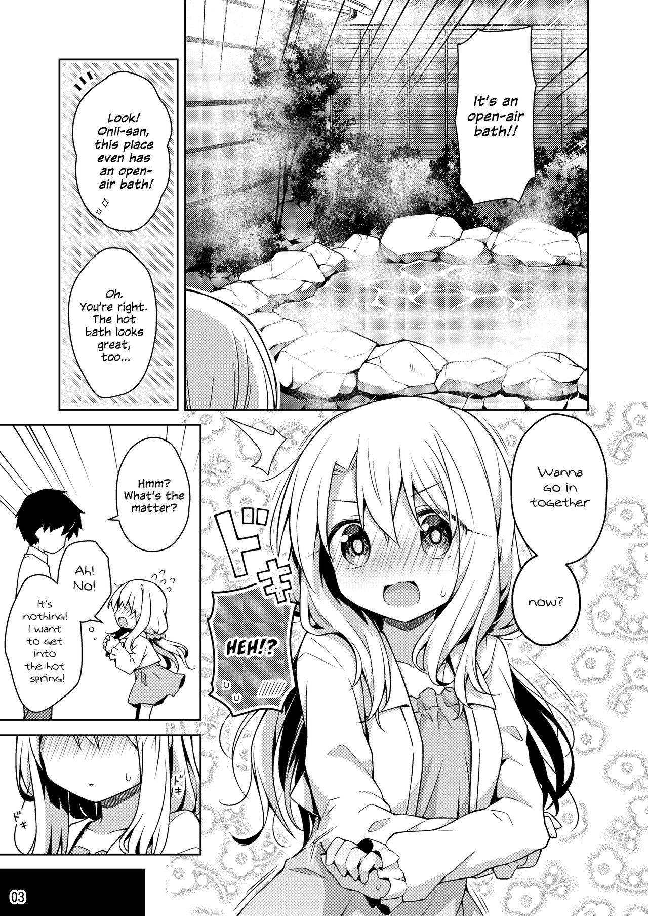 [Coin Toss (Anzuame)] Illya to Issho ni Onsen Hairo | Entering The Hot Spring With Illya (Fate/kaleid liner Prisma Illya) [English] {Hennojin} [Digital]