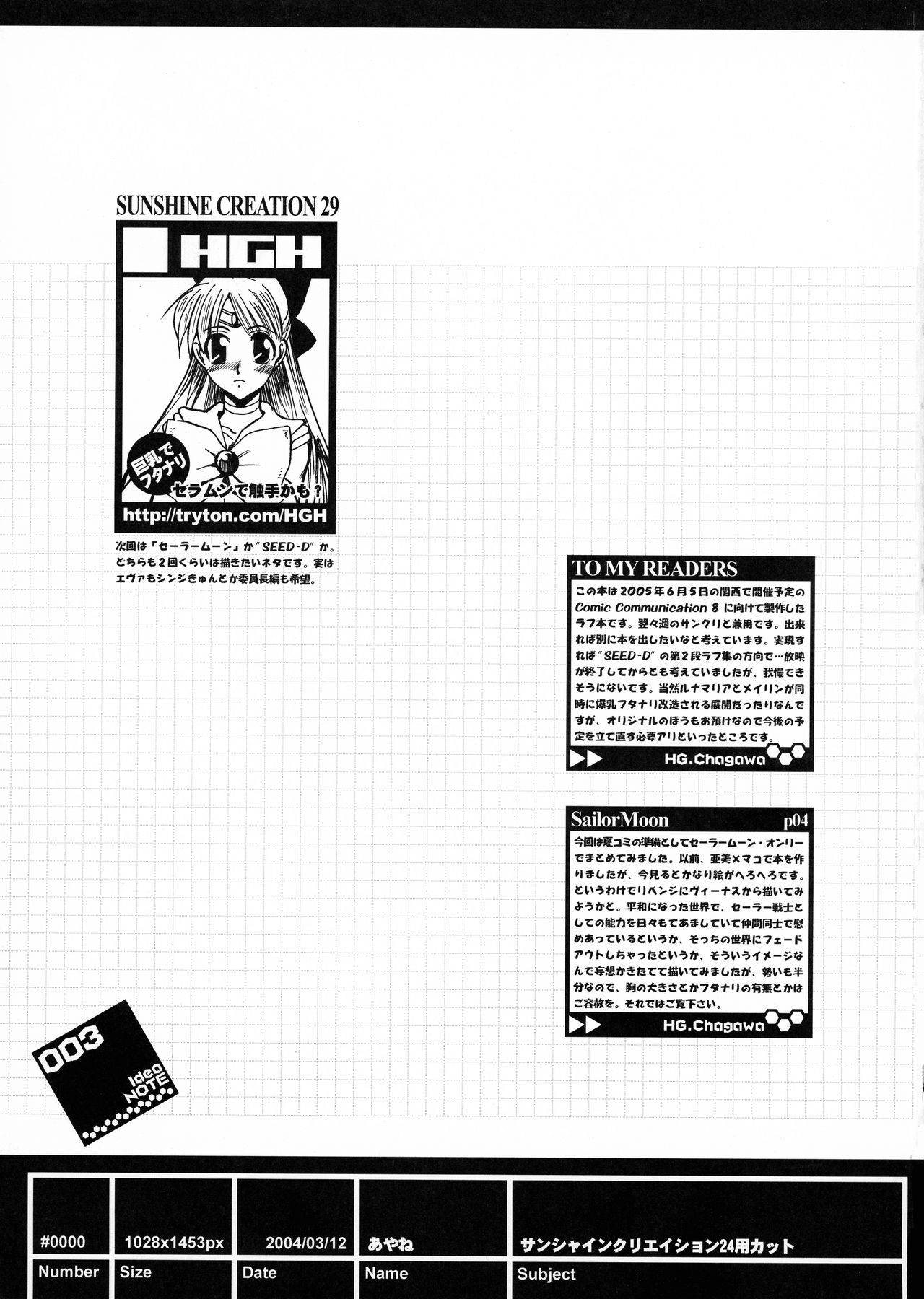 [HGH (HG Chagawa)] Idea NOTE #08 (Bishoujo Senshi Sailor Moon)