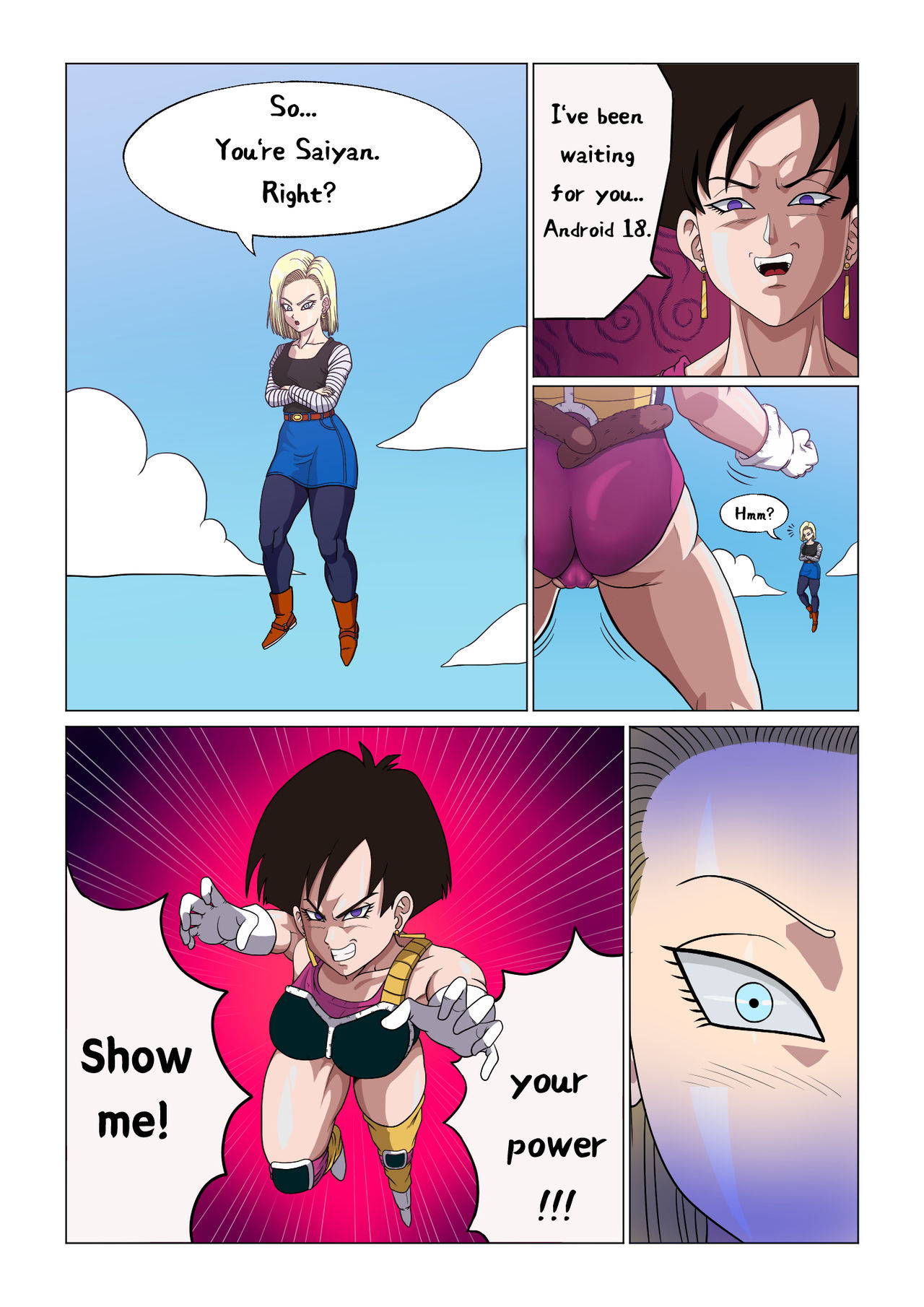 Android 18 vs Baby