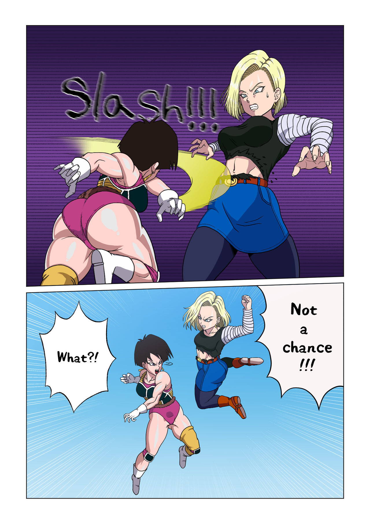 Android 18 vs Baby