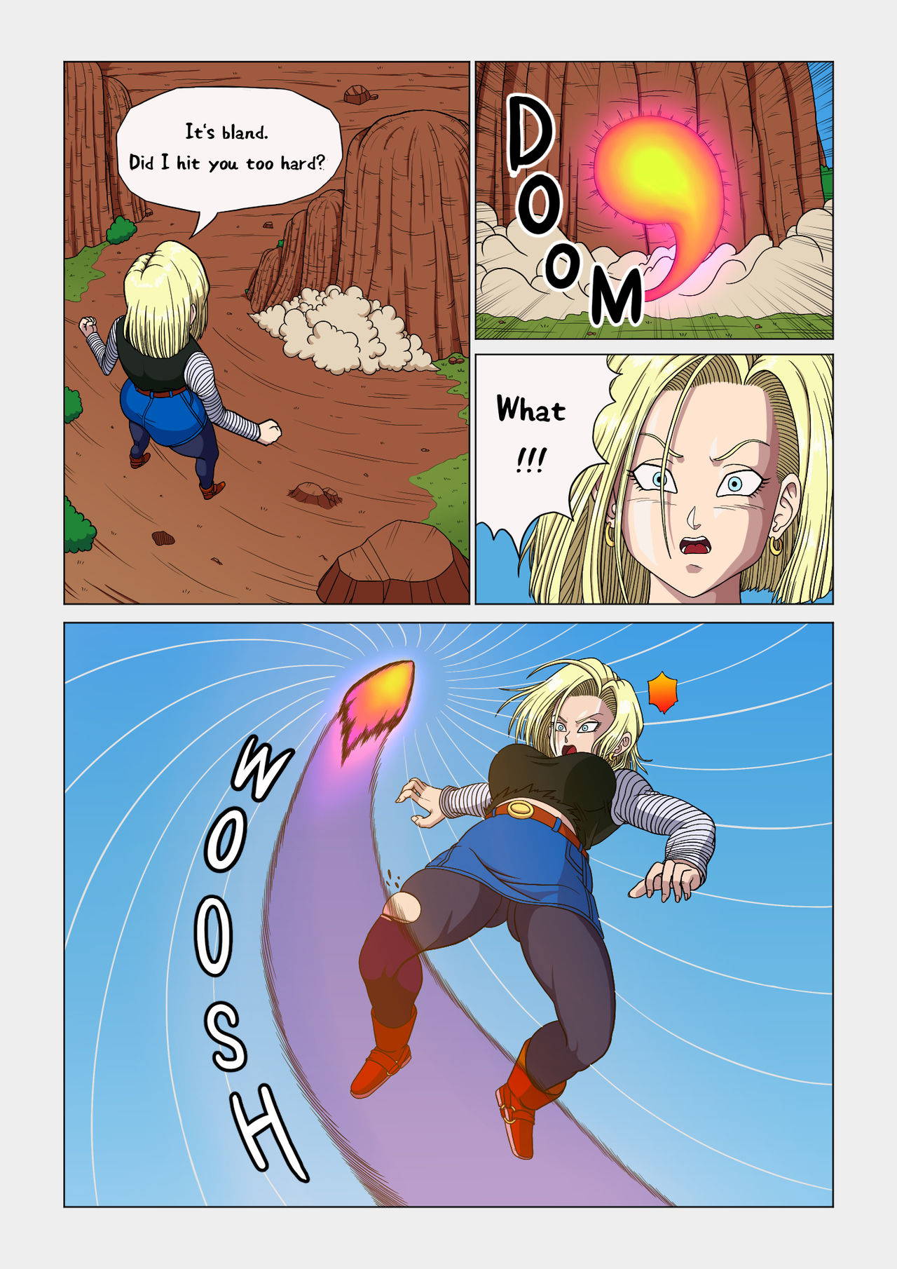 Android 18 vs Baby