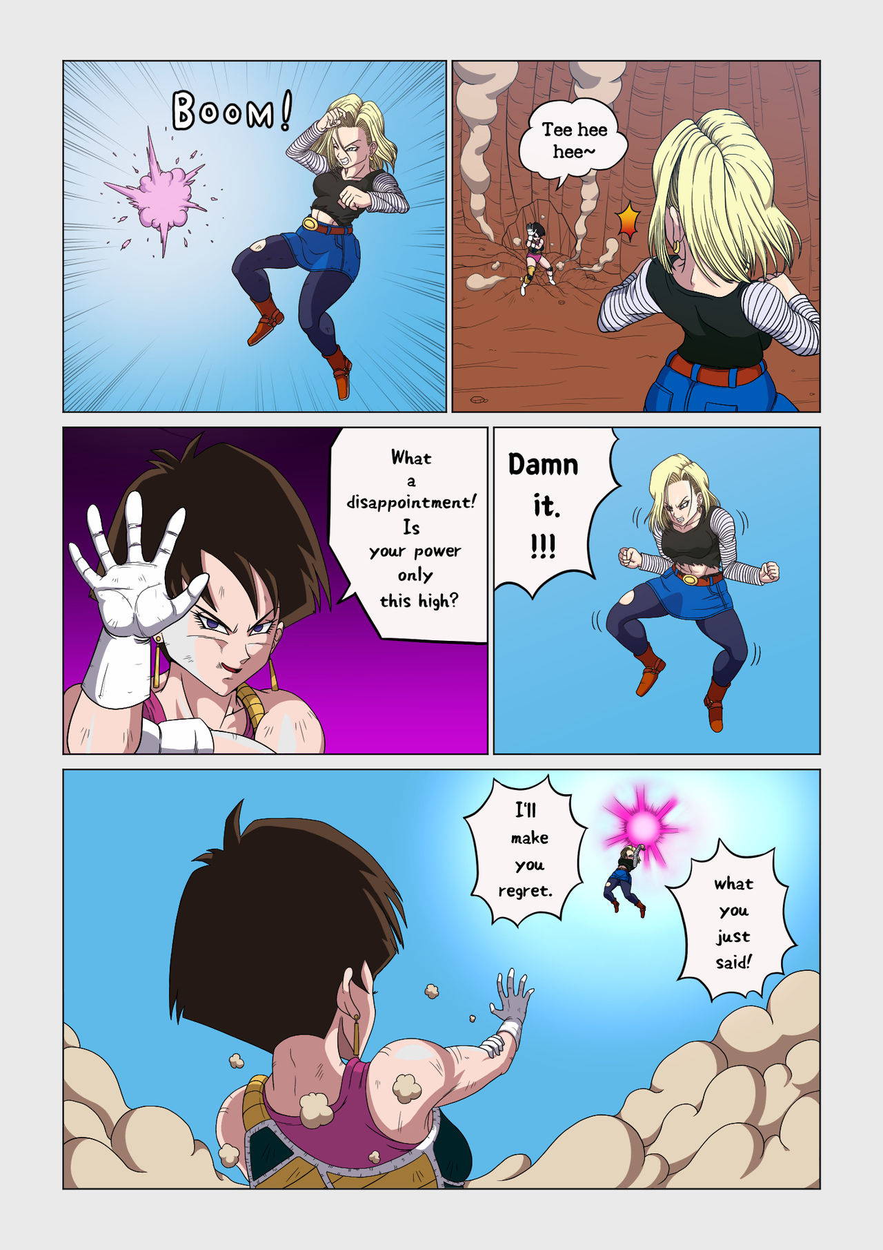 Android 18 vs Baby