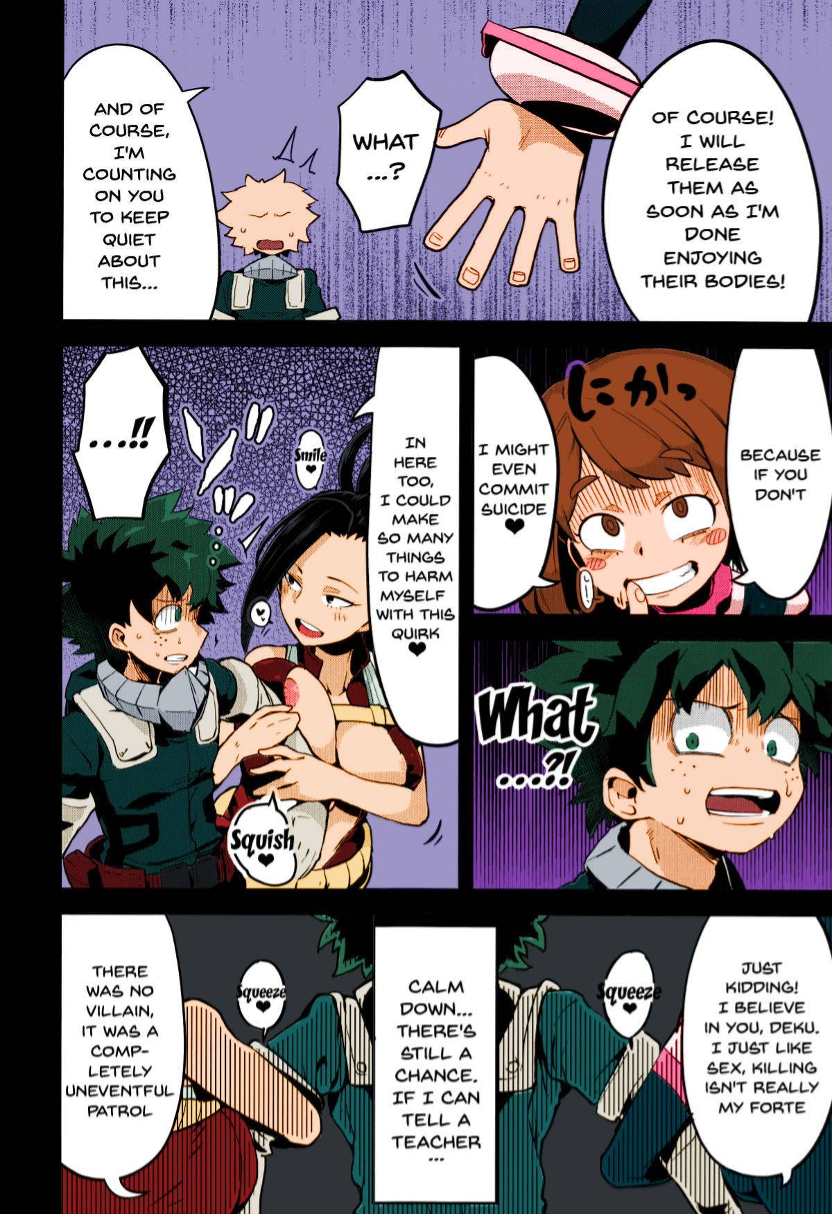 (C95) [slime_eer (Nutaunagi)] Boku to Nottori Villain Nakademia (Boku no Hero Academia) [English] [Doujins.com] [Colorized]