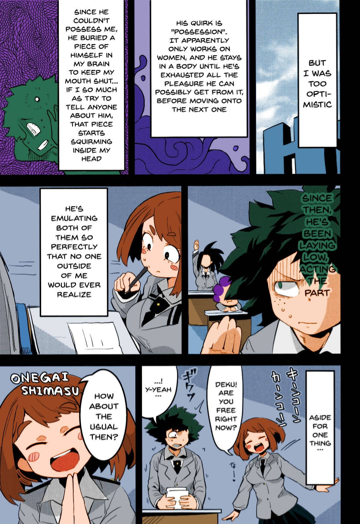 (C95) [slime_eer (Nutaunagi)] Boku to Nottori Villain Nakademia (Boku no Hero Academia) [English] [Doujins.com] [Colorized]