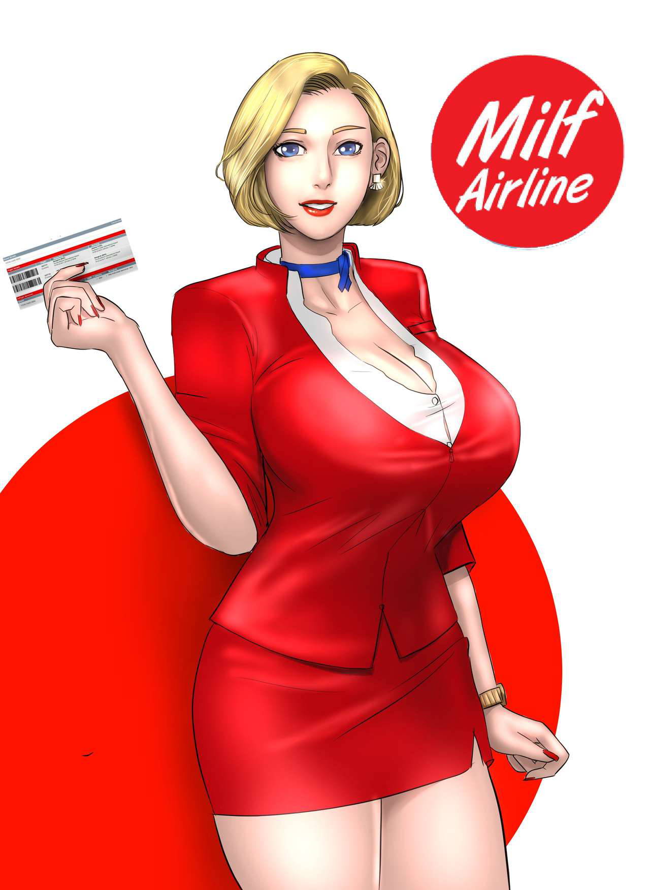 [Scarlett Ann] MILF Airline [English]