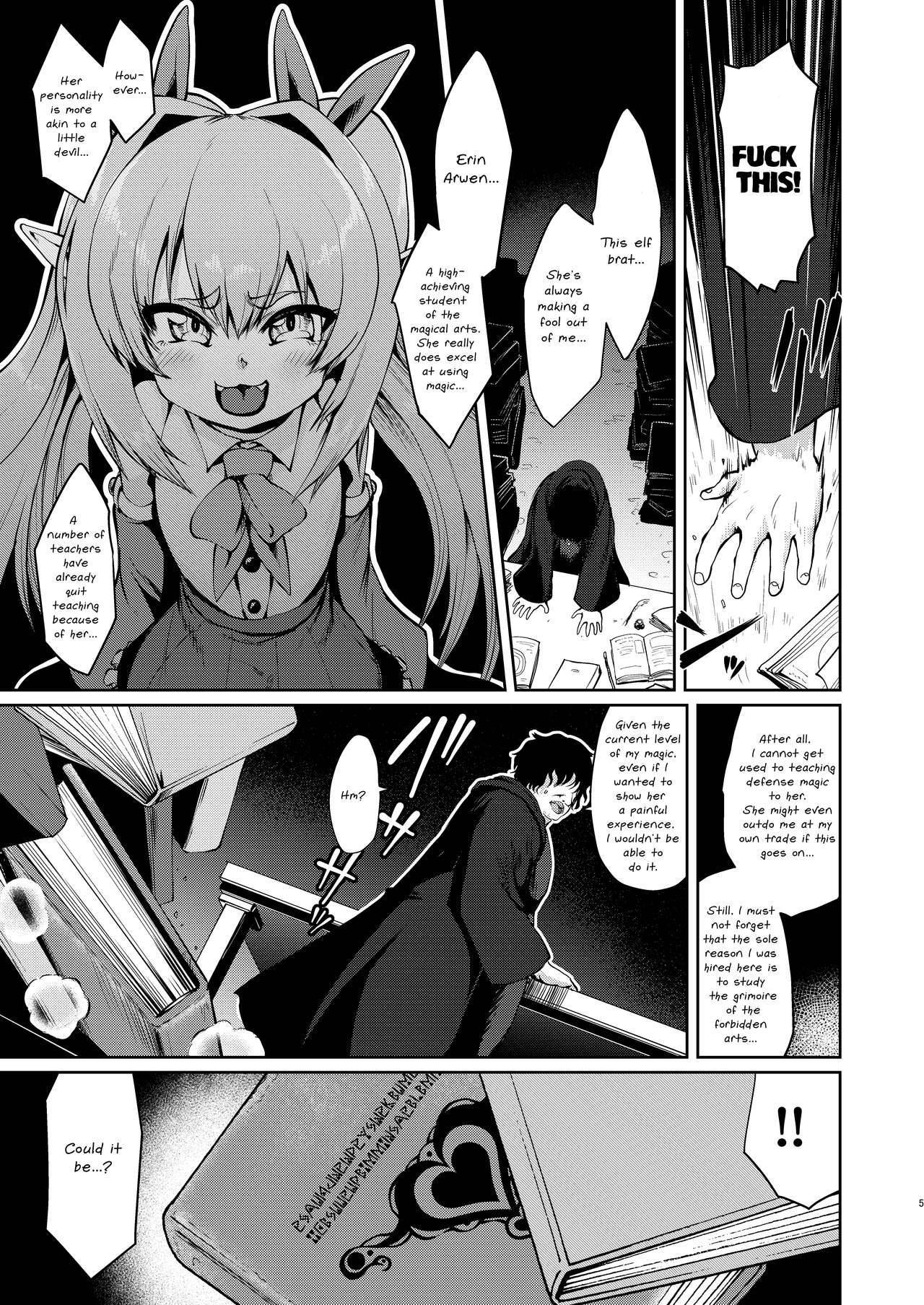 [Owakari Itadaketa darou ka (Umiyamasoze)] Mesugaki Elf Mahou Choukyou | Breaking a Bratty Elf with Magic [English] [Bronnen] [Digital]