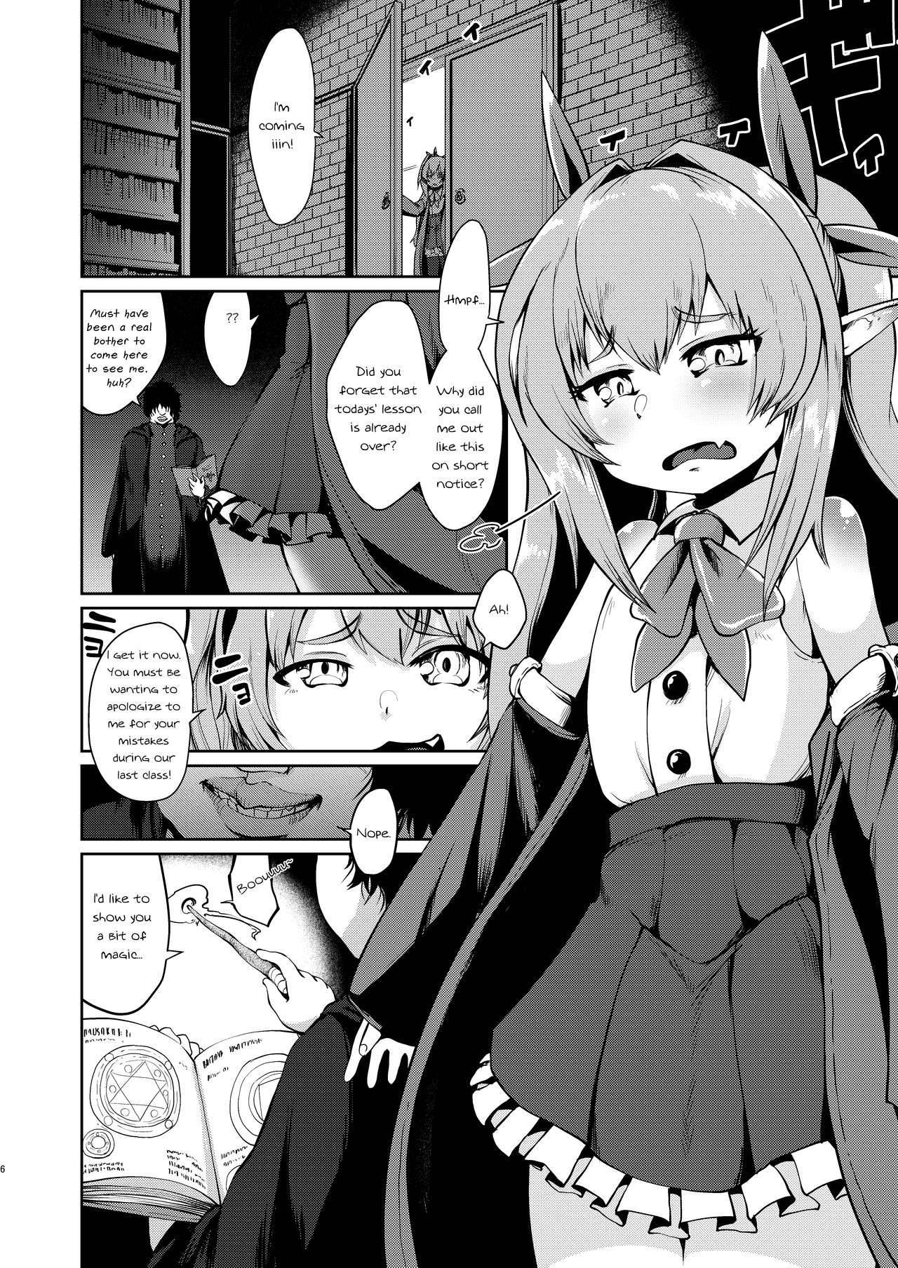 [Owakari Itadaketa darou ka (Umiyamasoze)] Mesugaki Elf Mahou Choukyou | Breaking a Bratty Elf with Magic [English] [Bronnen] [Digital]