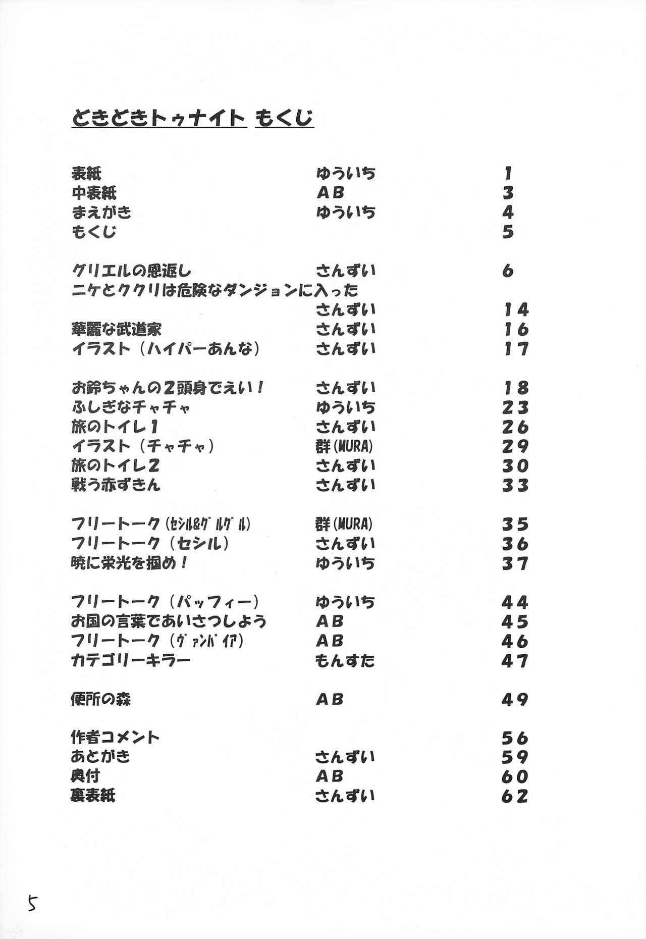 (C47) [Mutekei Fire (Various)] Doki Doki Tonight (Various)