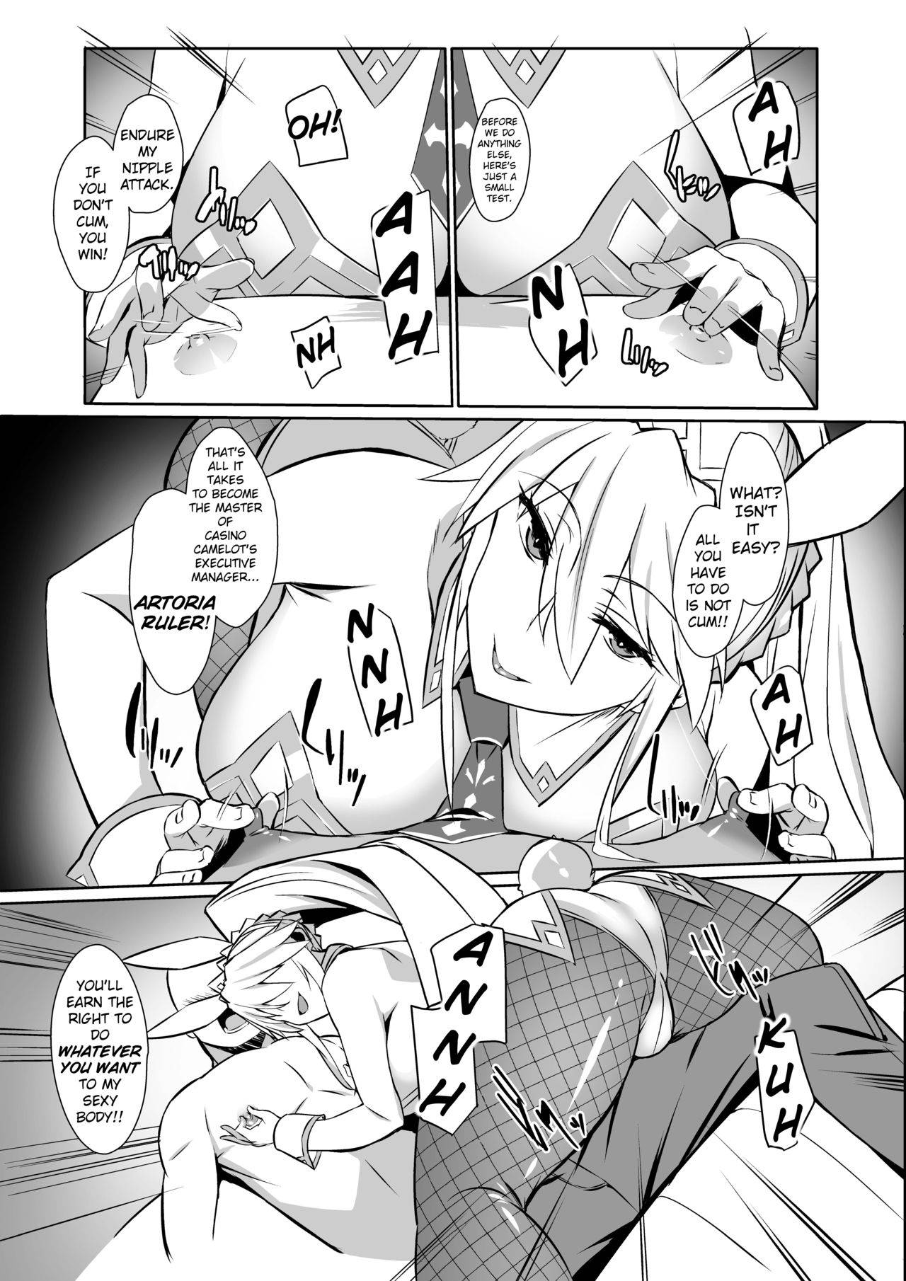 [Suhamaya (Satou Takumi)] Eroi Bunnyue ni Shasei Gaman Shoubu o Idomu. | Challenging the Lewd Bunny to a Cum Endurance Battle. (Fate/Grand Order) [English] [Iscreamkat] [Digital]