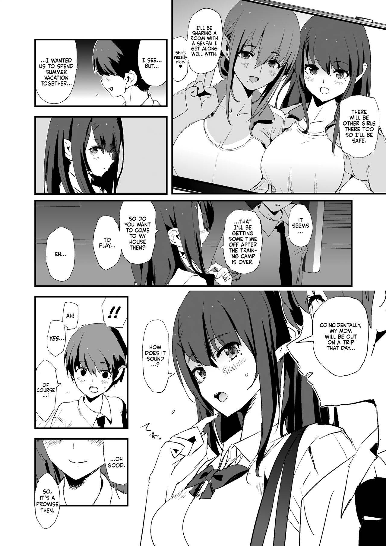 [Yami ni Ugomeku (Dokurosan)] Omae no Nee-chan Onaho Gasshuku Itteru Rashii ze | It seems your girlfriend is going to the cock sleeve camp [English] [Kinsei Translations] [Decensored] [Digital]