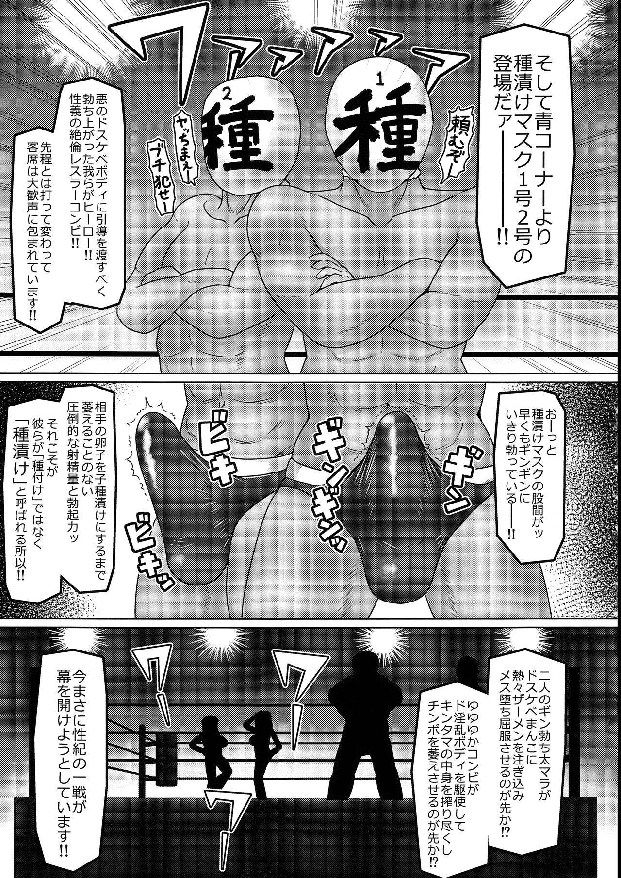 (Reitaisai 15) [Zenpou Chuugaeri Kick (DSK)] Nazo no Bakunyuu Muchimuchi Dosukebe Fukumen Wrestlers Yuyumask & Yukamask Hon (Touhou Project)