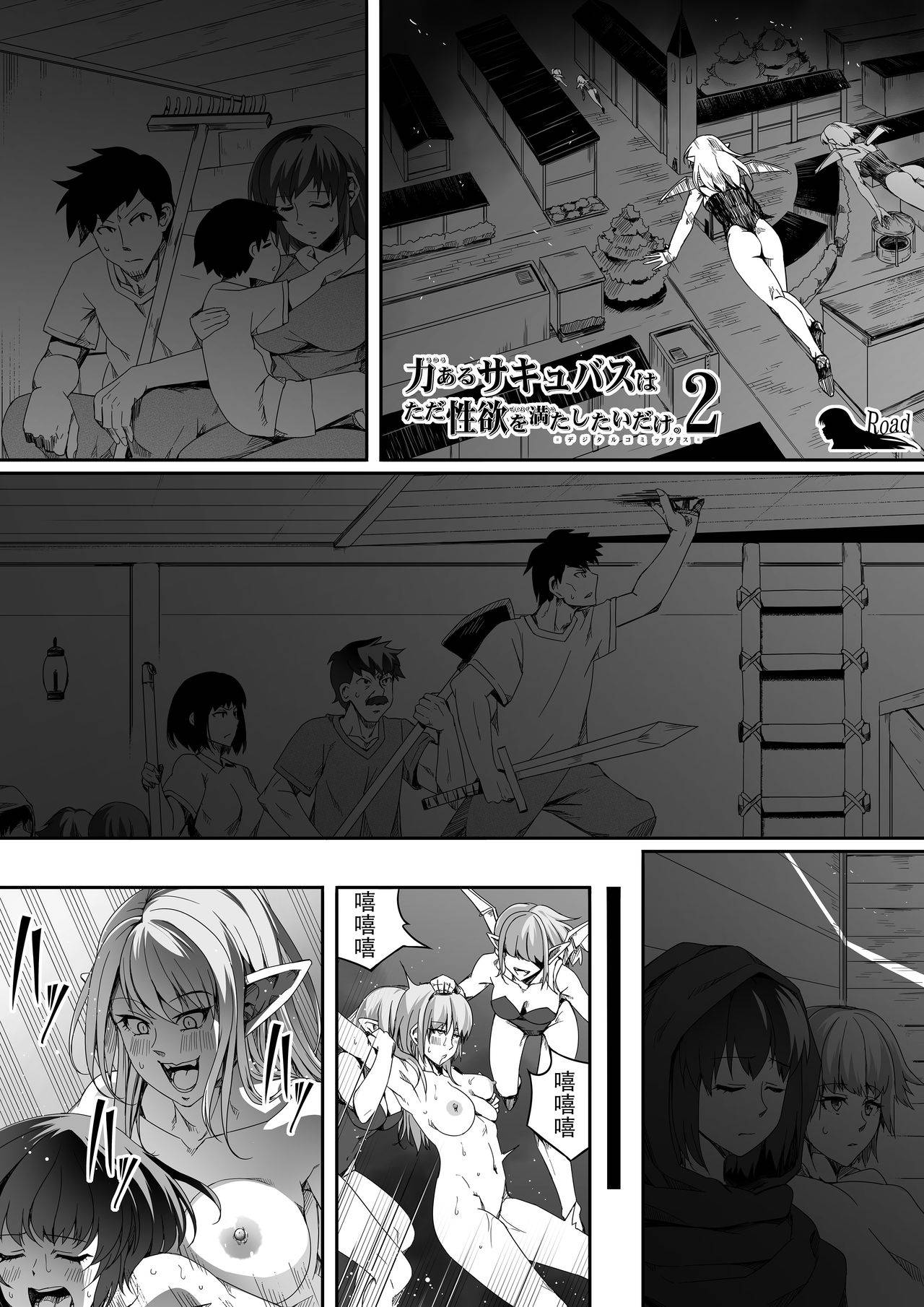 [Road=Road=] Chikara Aru Succubus wa Seiyoku o Mitashitai dake. 2 [Chinese] [钢华团汉化组]