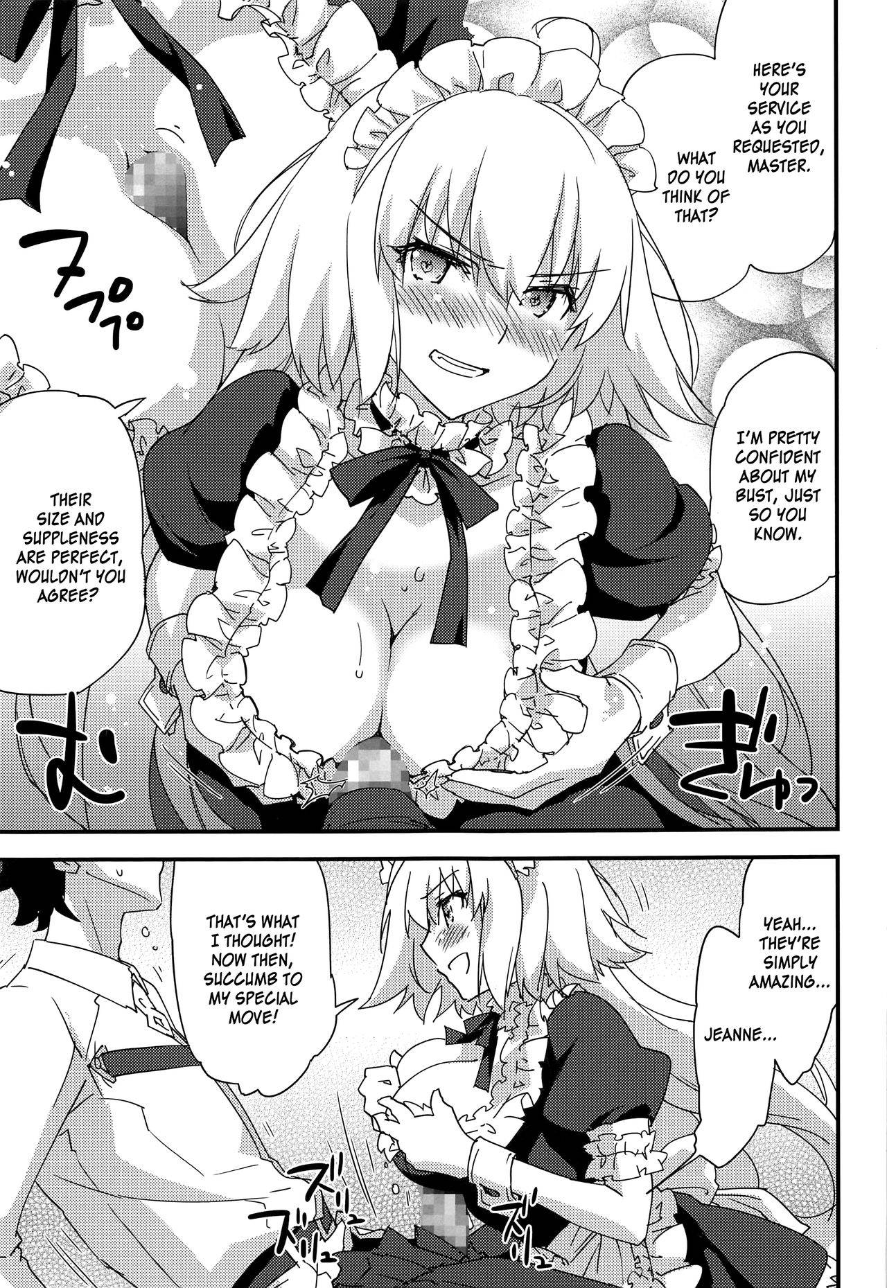 [Zahhatorute (Morinaga Ramune)] Gohoushi Maid Jeanne-chan | Maid Jeanne-chan, At Your Service (Fate/Grand Order) [English] [Nisor]