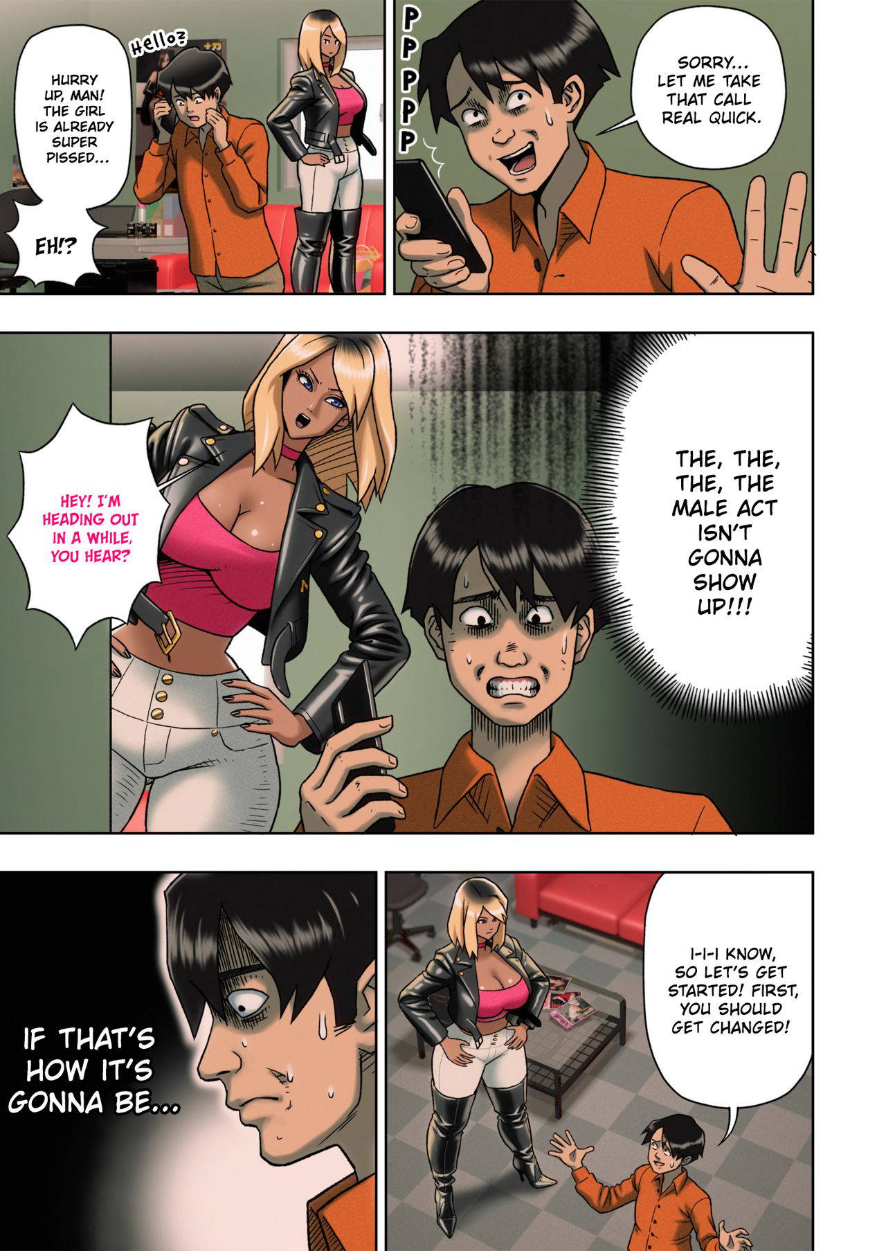 [Enka Boots] Kuro Gal Bondage: Enka Boots no Manga 2 | Black Gyaru Bondage [English][QuarantineScans]