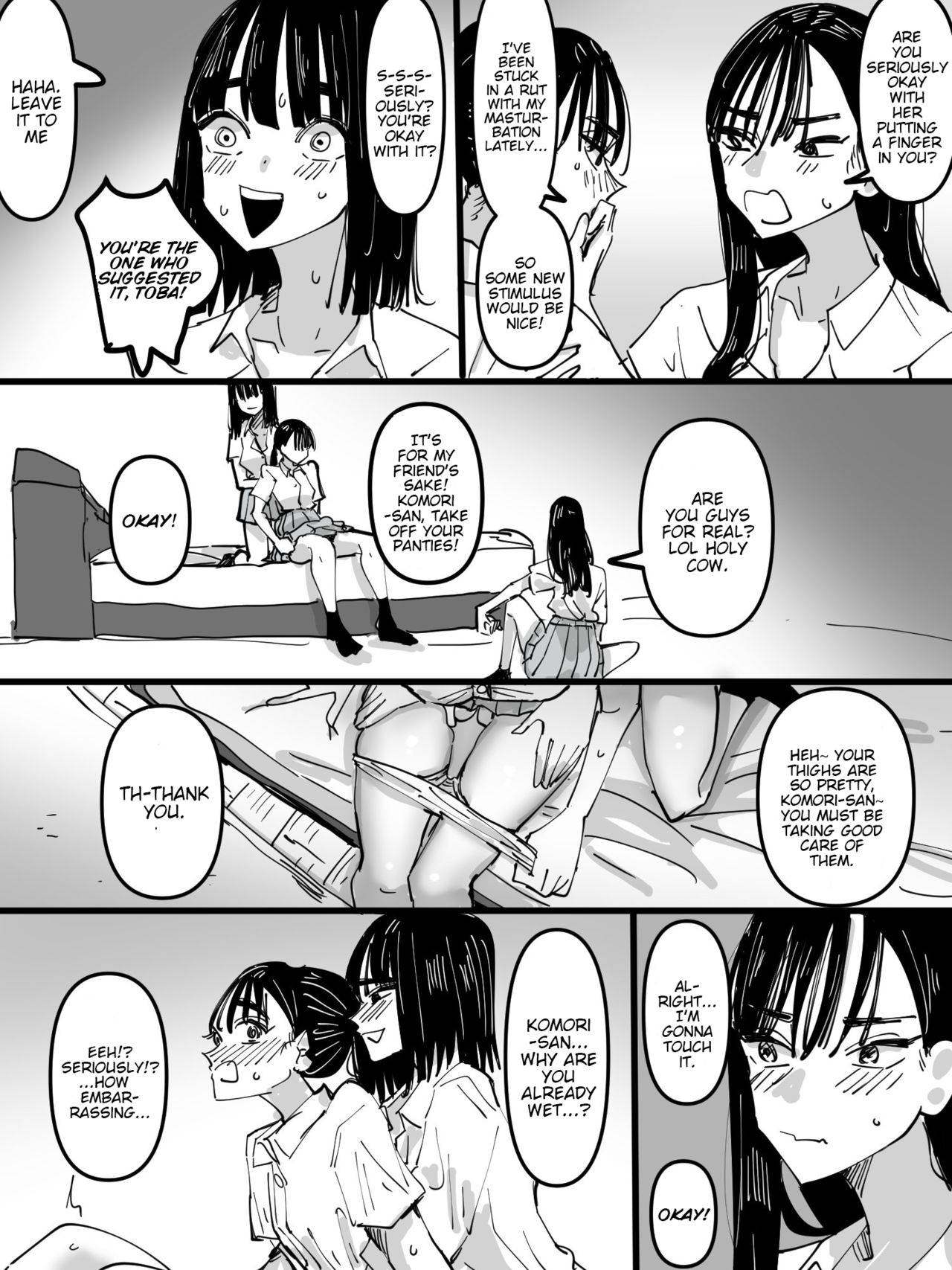 [Aweida] I Was Talking About Masturbation With My Friends and Ended Up Actually Crossing the Line [English][Goggled Anon][Digital]