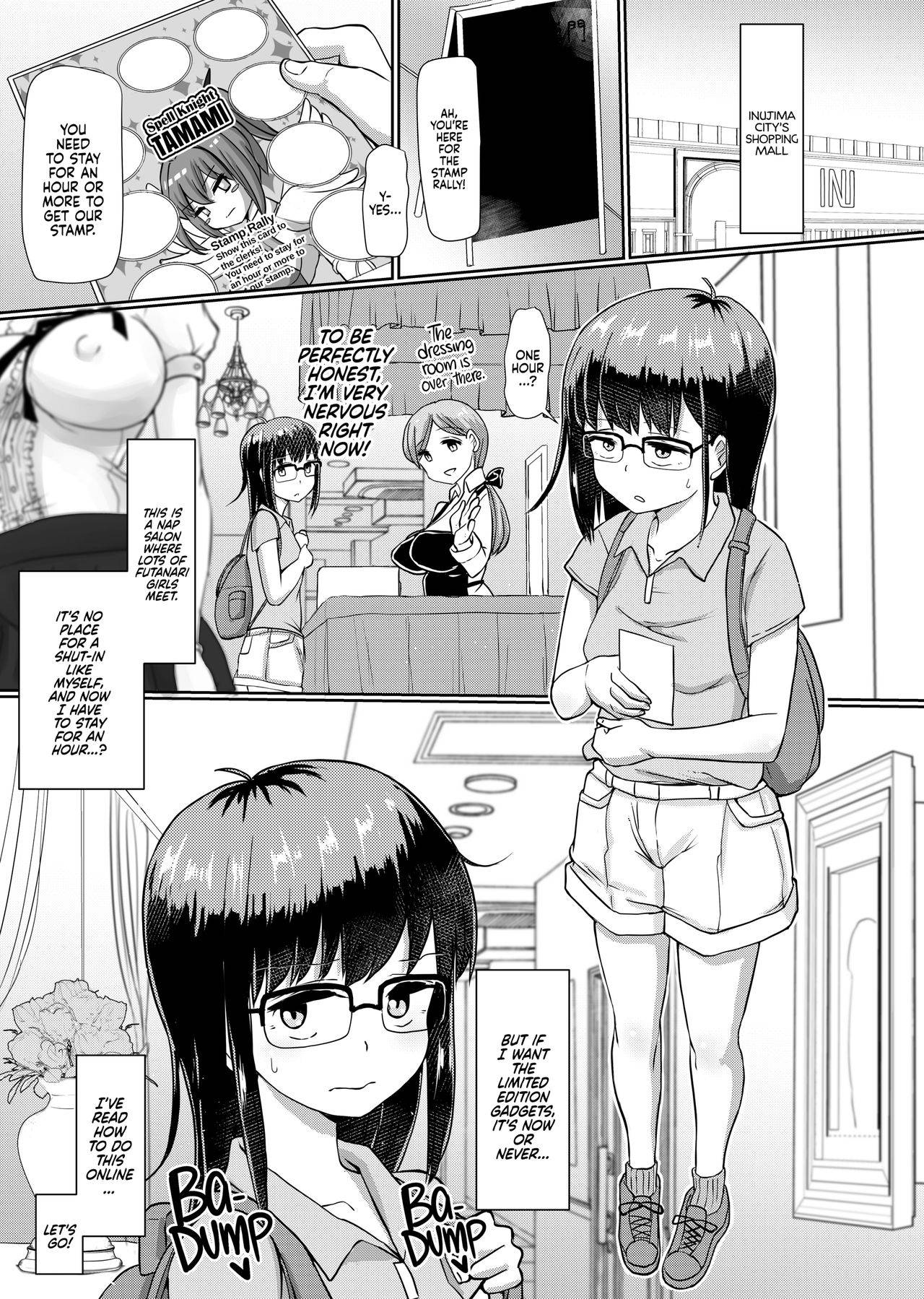 [Aoba Q Madou (Futaba Yodomu)] Futa Pra 5R Futanari Senmon Ohirune Salon | Joint Futanari Practice 5R: Futanari-Only Nap Salon [English] {2d-market.com} [Decensored] [Digital]