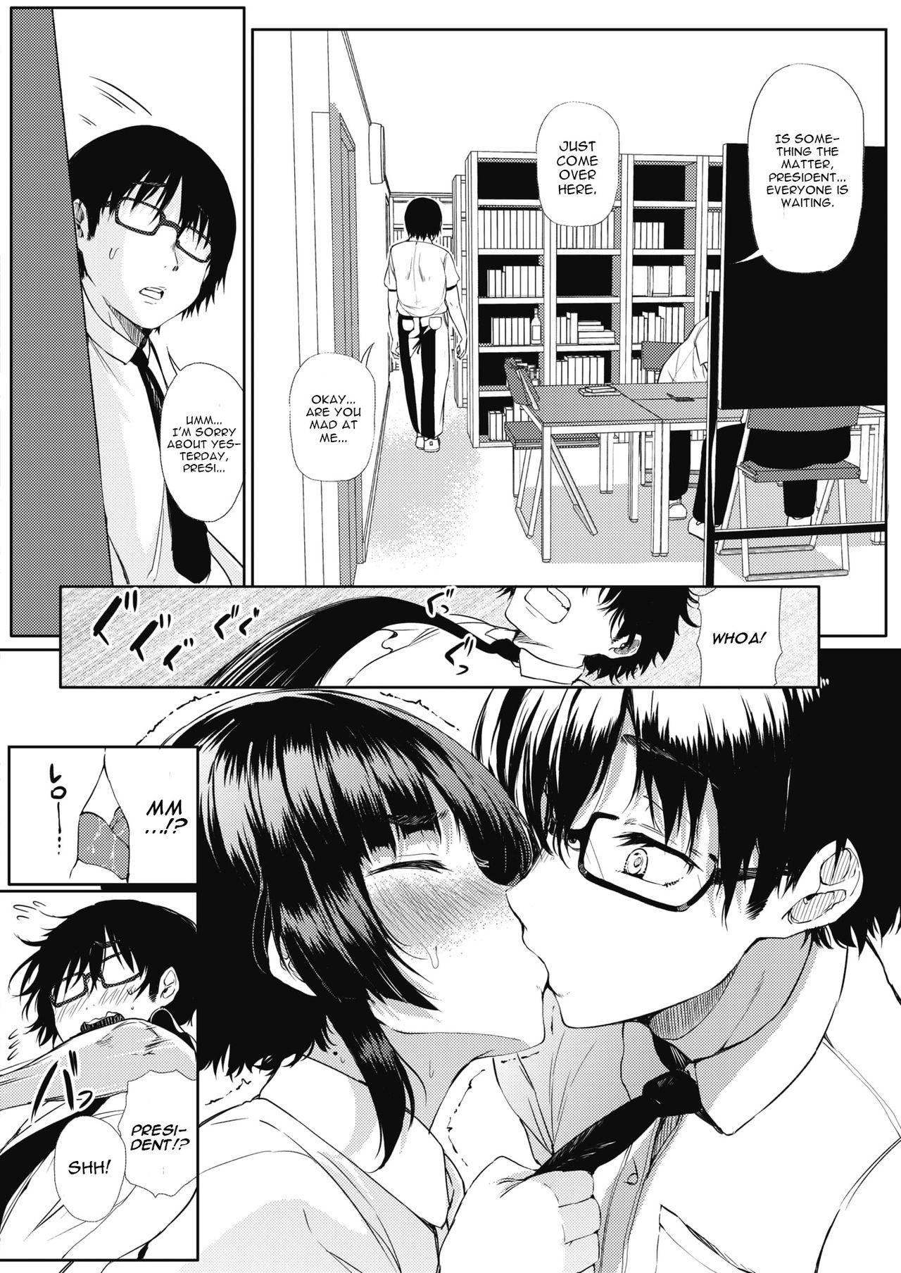 [Nusmusbim] Tobikyuu Renai Seito Kaichou-san!! (COMIC HOTMILK 2021-09) [English] [Digital]