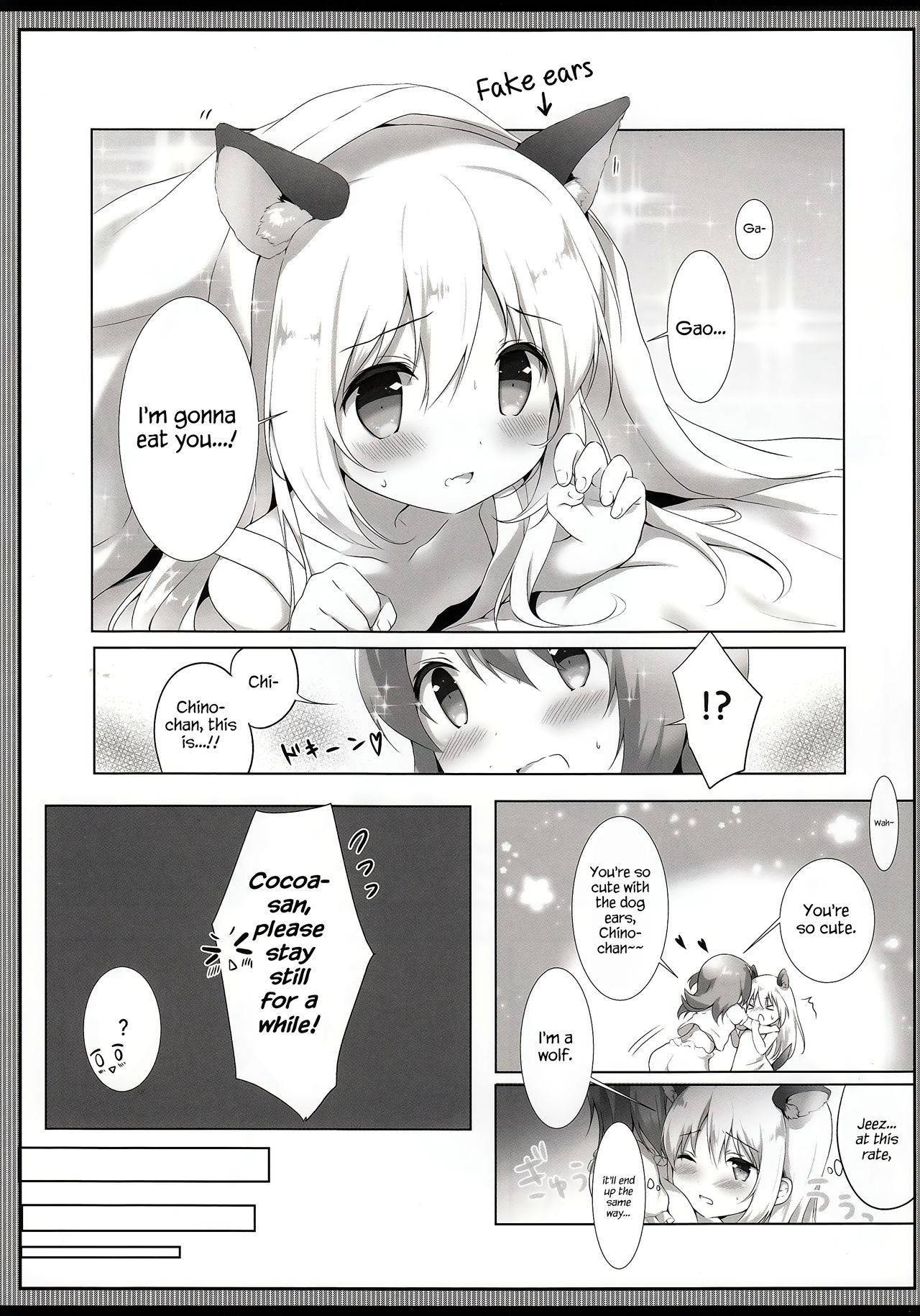 (C92) [Ame Usagi (Amedamacon)] Tabechaitai Kurai Daisuki desu (Gochuumon wa Usagi desu ka?) [English] {Hennojin}