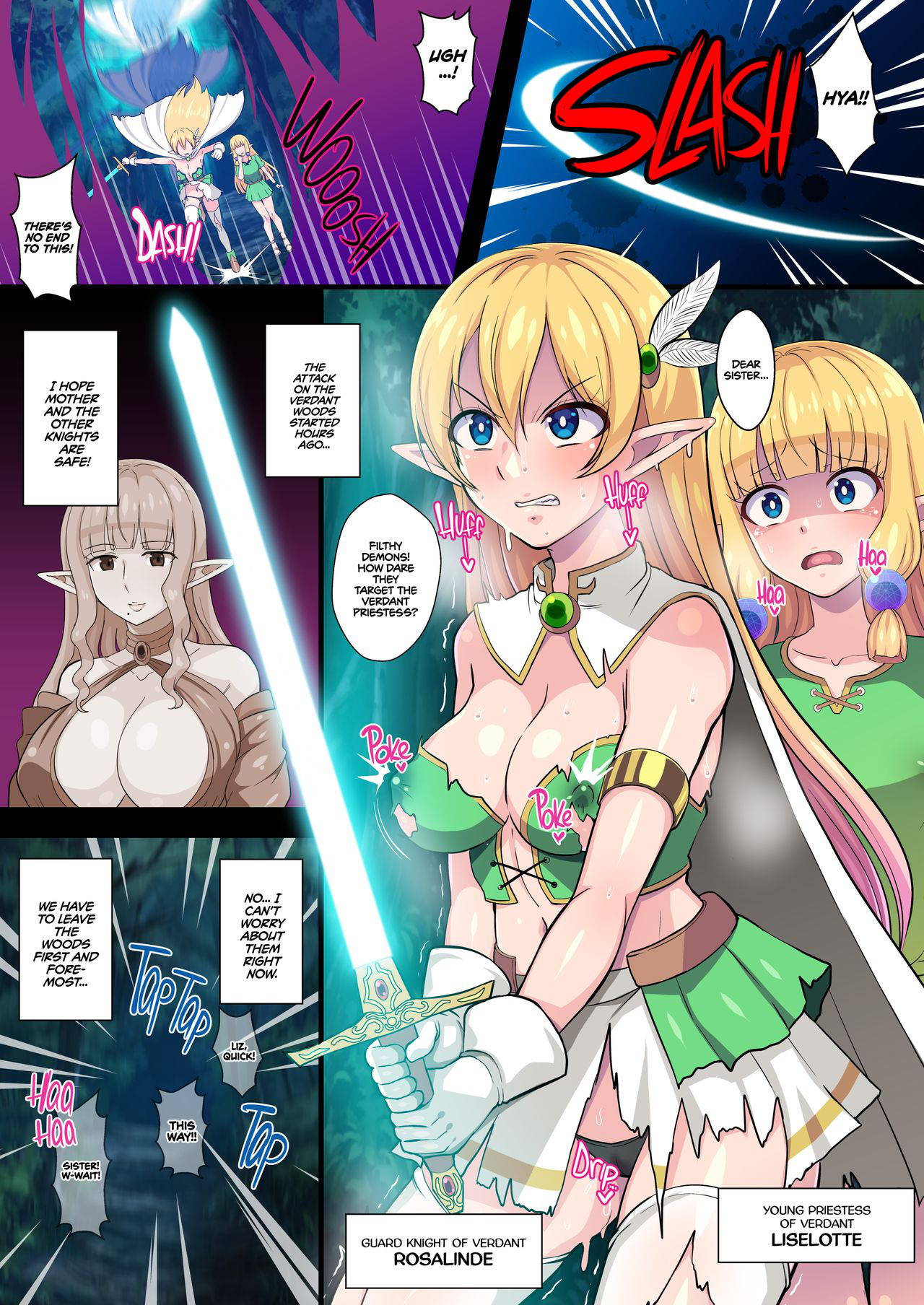 [Kleitos (Ryunosuke)] Fukushuu no Elf Lieselotte Zero II ~Fukukon Futanari Kaizou de Oyako Niketsu Les Rape!~ | Vengeful Elf Liselotte ZERO 2 [English] {2d-market.com} [Decensored] [Digital]